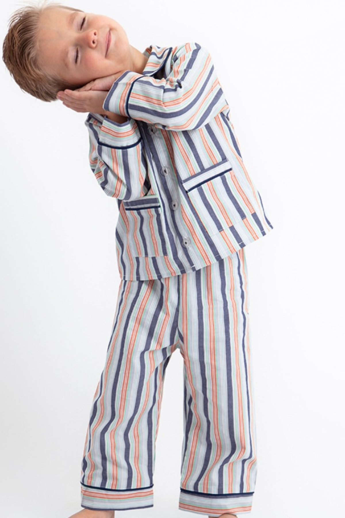 Çizgili Erkek Pijama Takımı