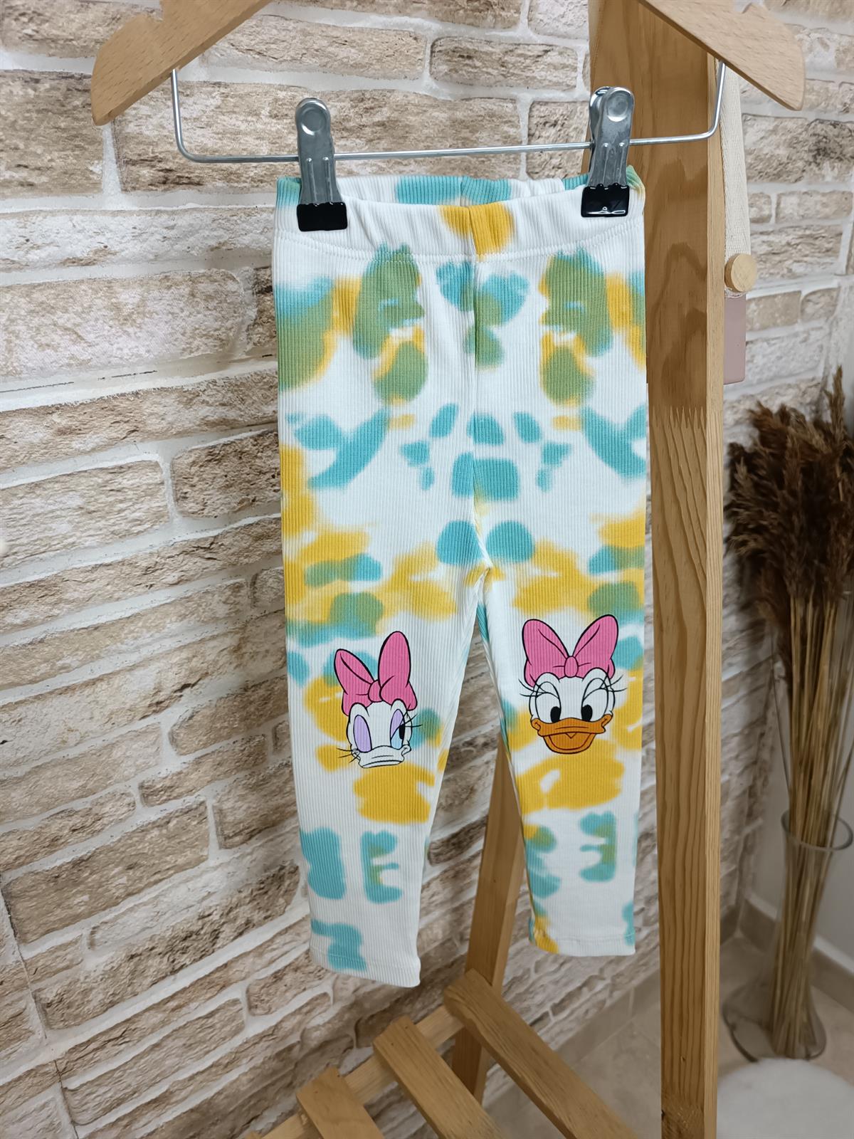 Daisy Baskılı Fitilli Taytlı Takım