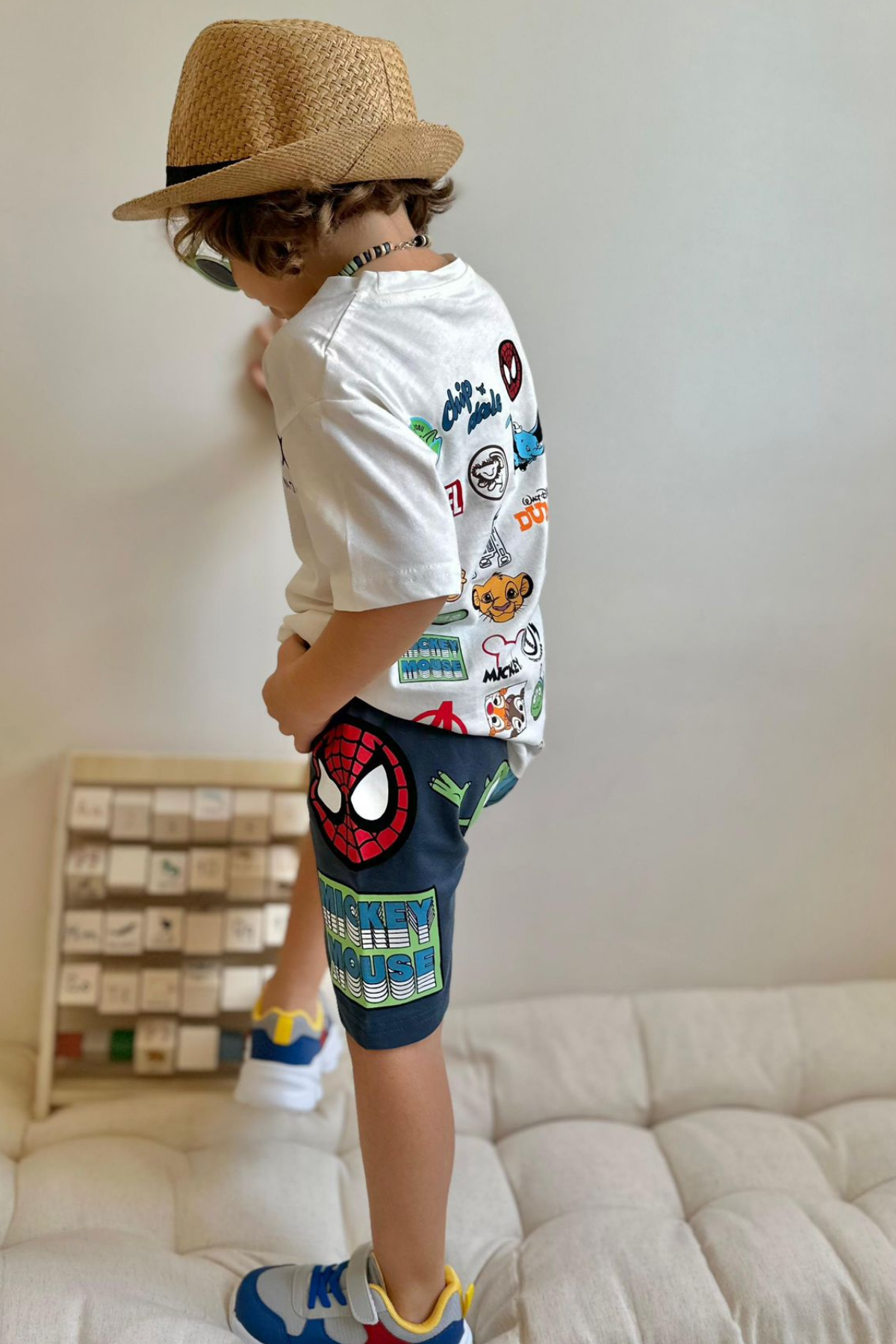 Disney 100  Marvel Şortlu Takım