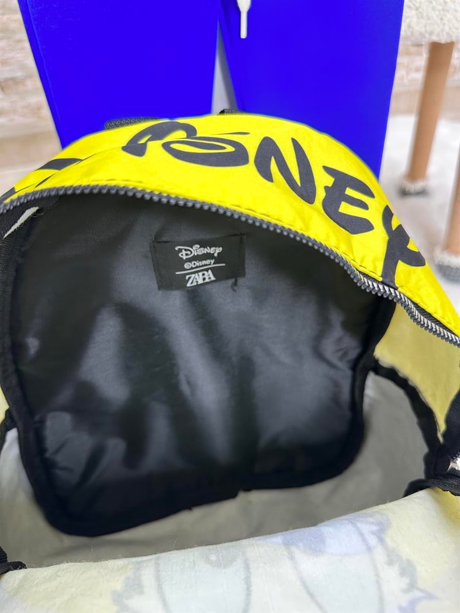 Donald Duck Baskılı Sarı Laci Çanta