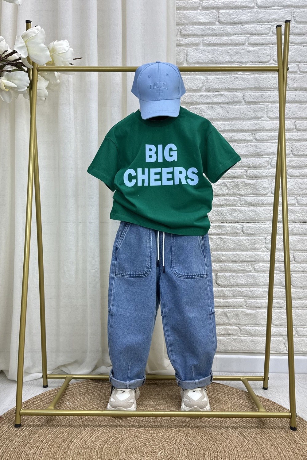 Erkek Çocuk Laciel Tshirt Jean Takım