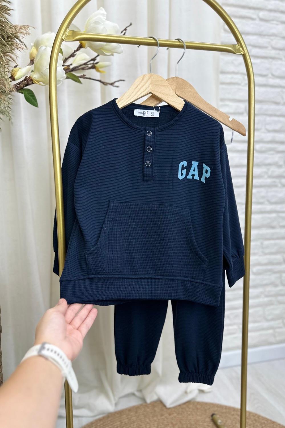 Erkek Çocuk Lacivert Gap Takım