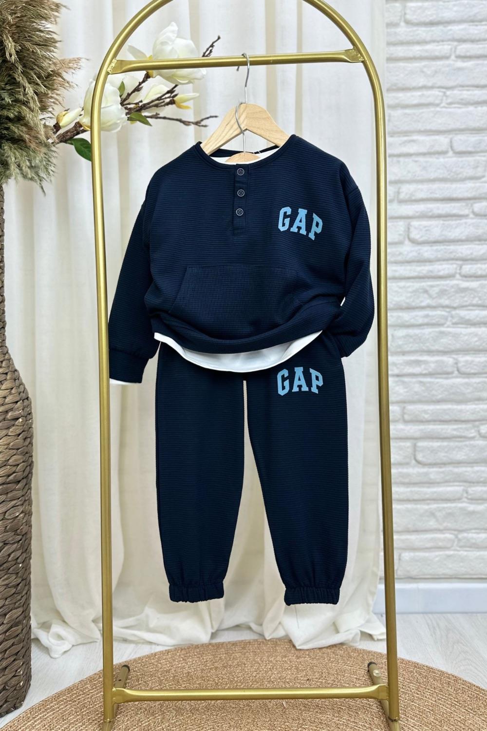 Erkek Çocuk Lacivert Gap Takım