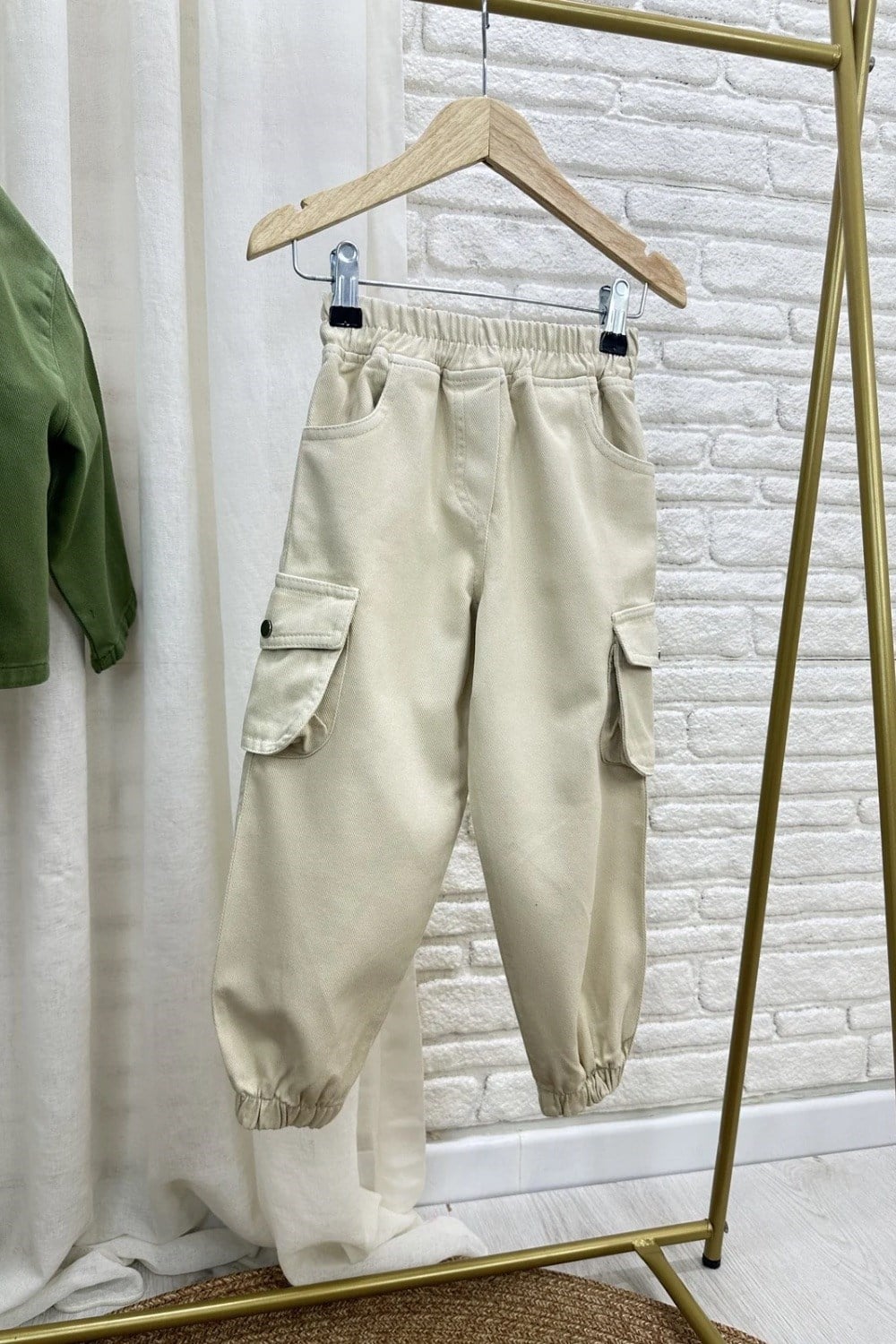 Erkek Çocuk Özel Seri Ceket Kargo Pantolon Gabardin Takım