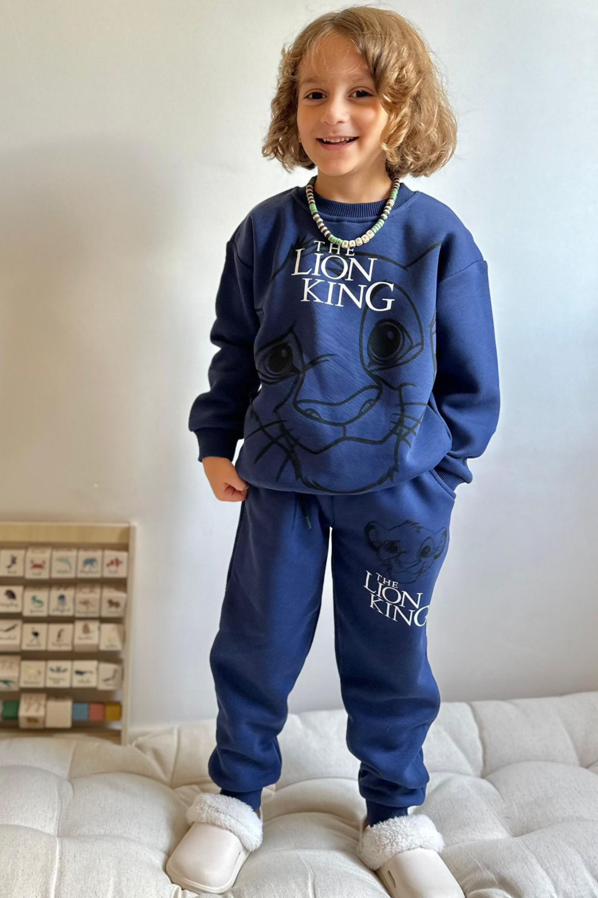Erkek Çocuk Şardonlu Laci Lion King Takım