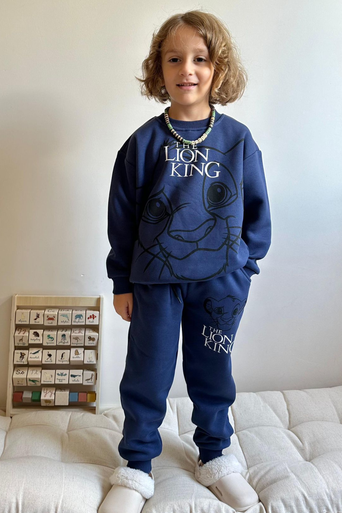 Erkek Çocuk Şardonlu Laci Lion King Takım