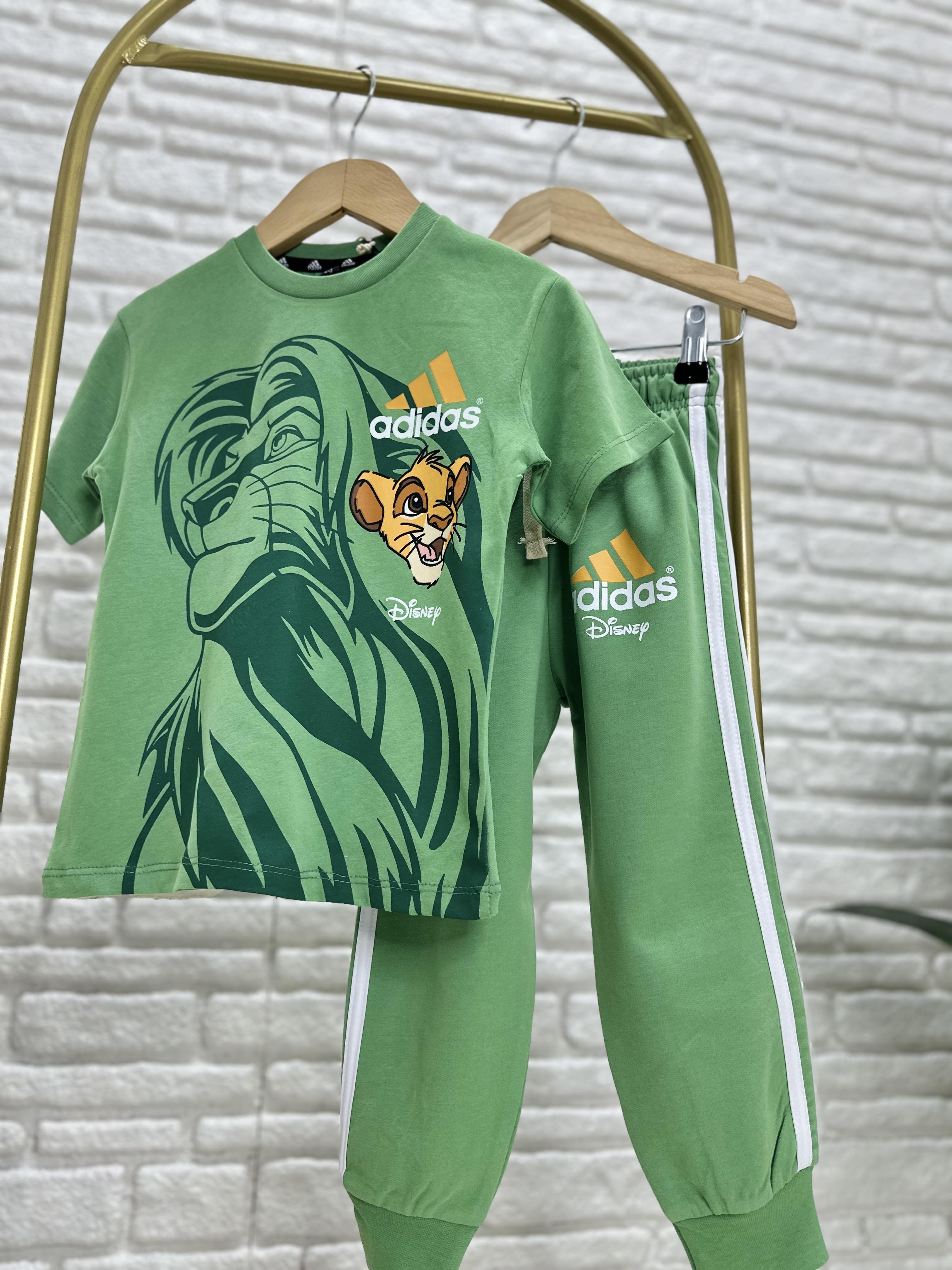 Erkek Çocuk Yeşil Adids Lion Takım