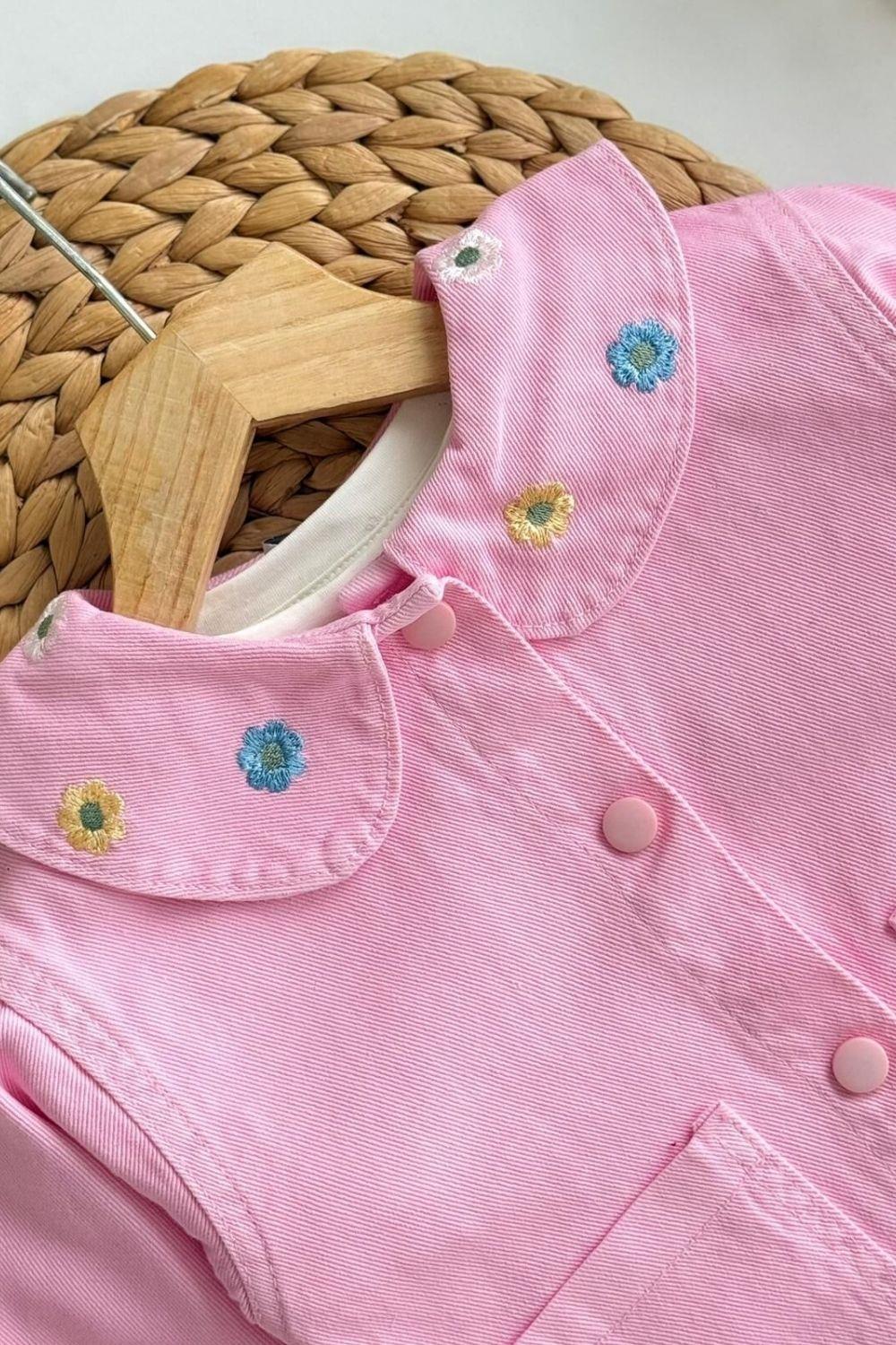 Kız 3lü Premium Özel Seri Pembe Tshirt Dahil Takım