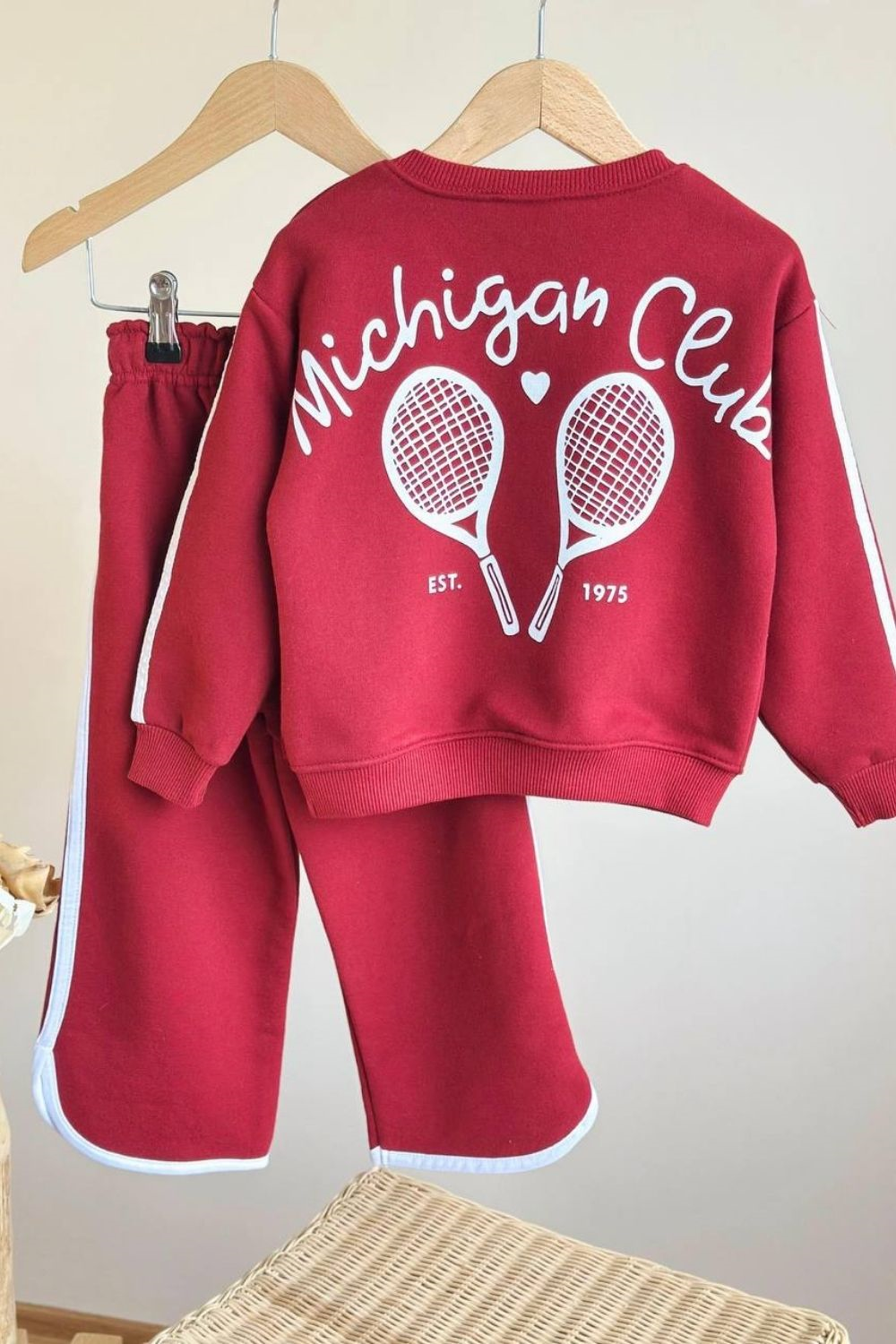 Kız Çocuk 3 İplik Michigan Clup Takım