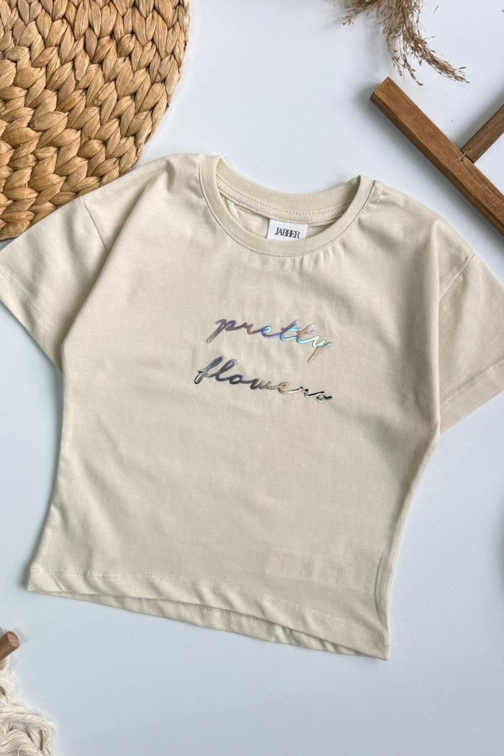 Kız Çocuk 3lü Tshirt Dahil Sarı Takım