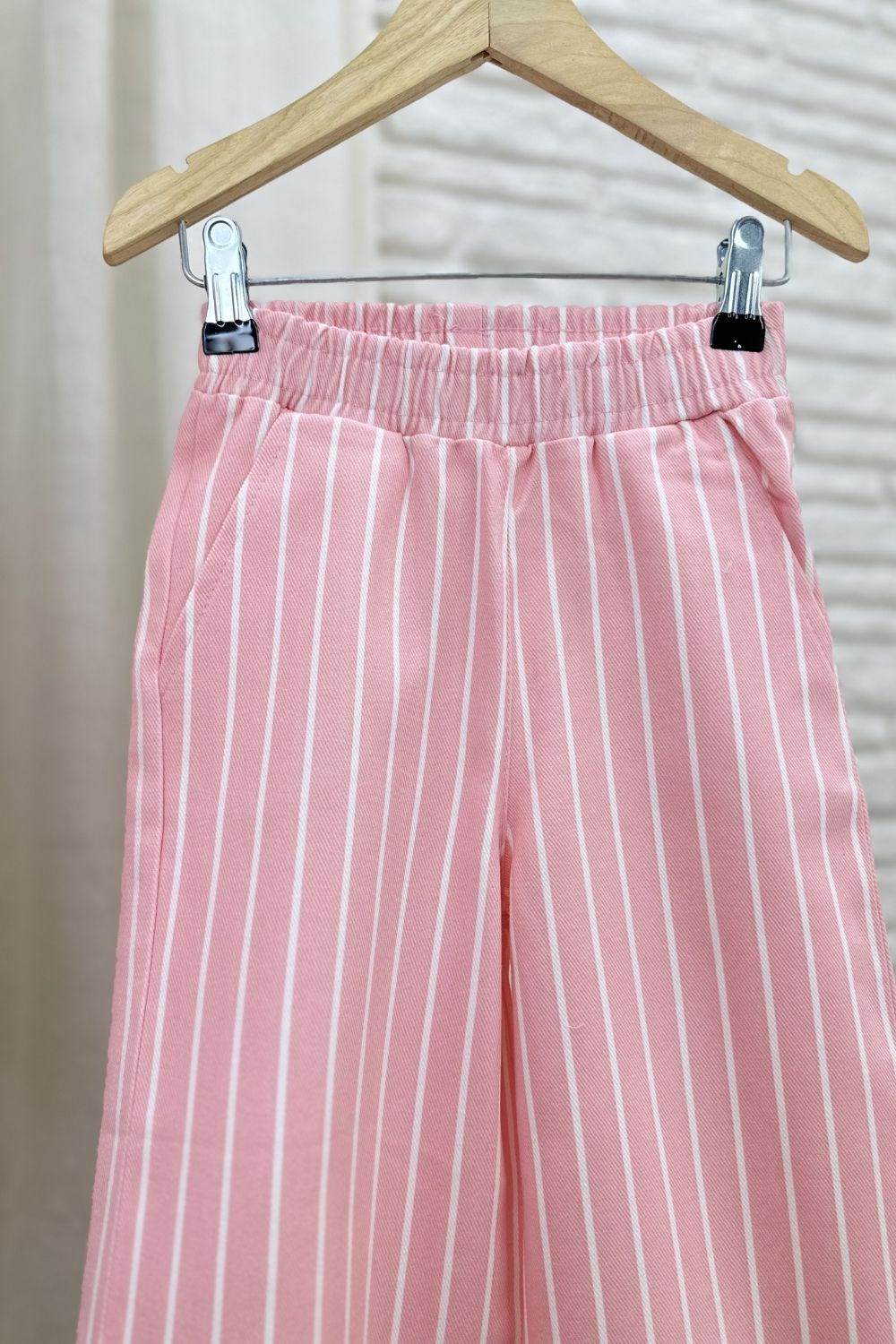 Kız Çocuk 3lü Tshirt Dahil Yelekli Pembe Takım
