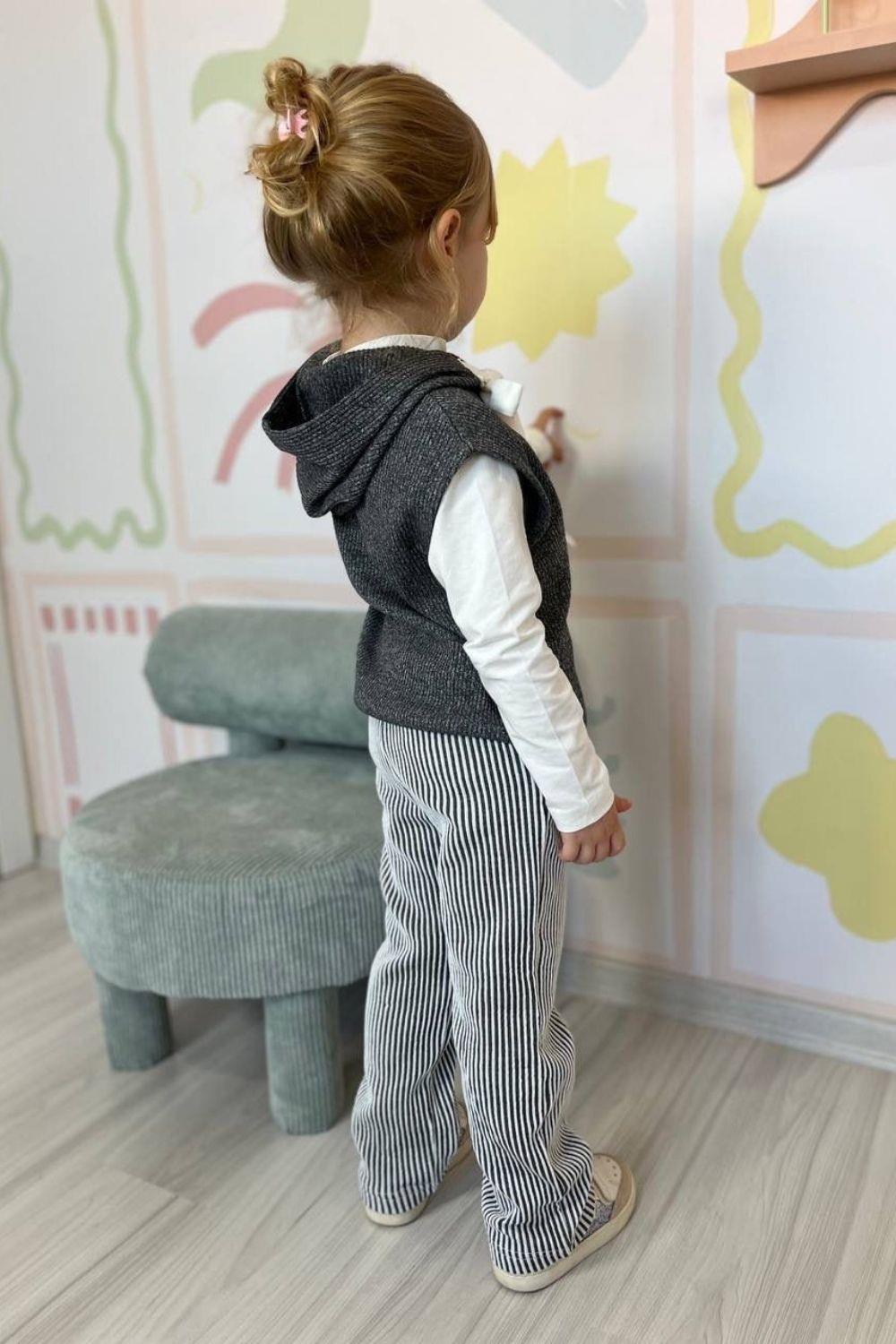 Kız Çocuk Body Dahil 3 Parça Taytlı Takım