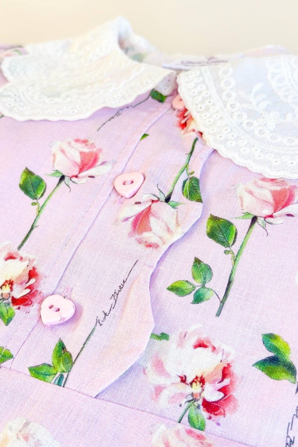 Kız Çocuk Çiçekli Cotton Elbise 