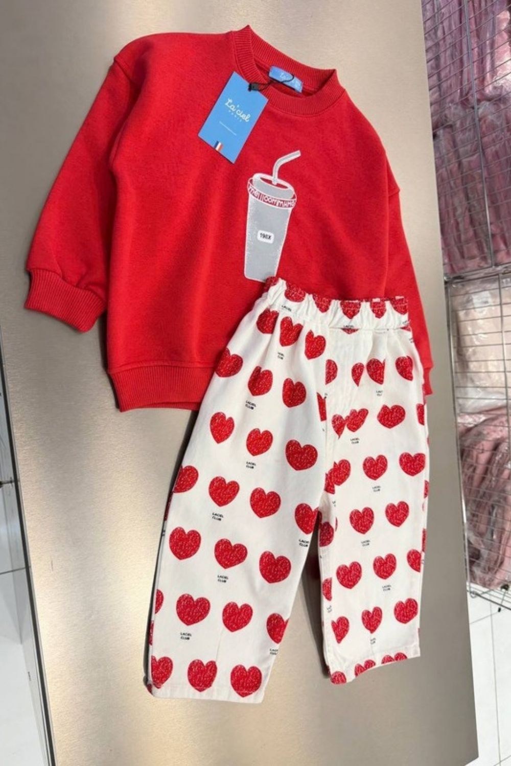 Kız Çocuk Laciel Kalpli Baloon Jean 