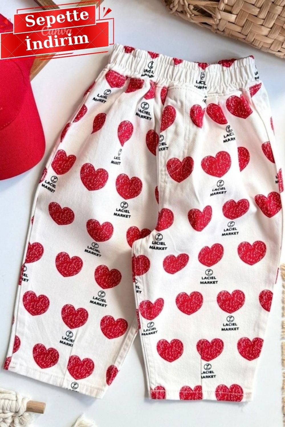 Kız Çocuk Laciel Kalpli Baloon Jean 