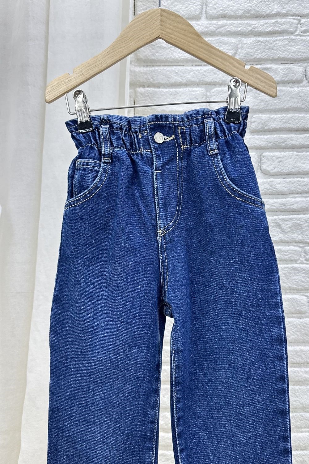 Kız Çocuk Laciel Kalpli Laci Jean Pantolon