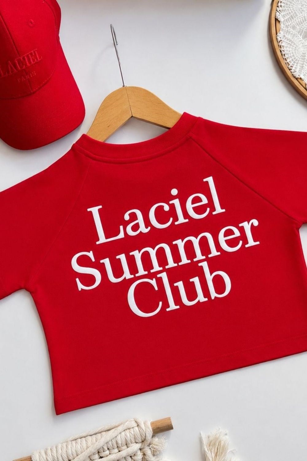 Kız Çocuk Laciel Takım Kalpli Baloon Jean Summer Tshirt