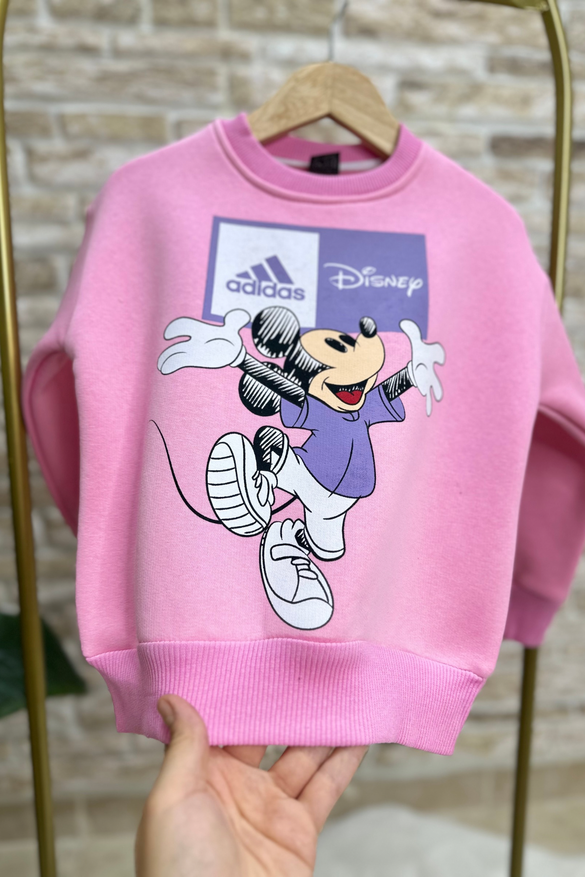 Kız Çocuk Şardonlu Adids Pembe Lila Takım