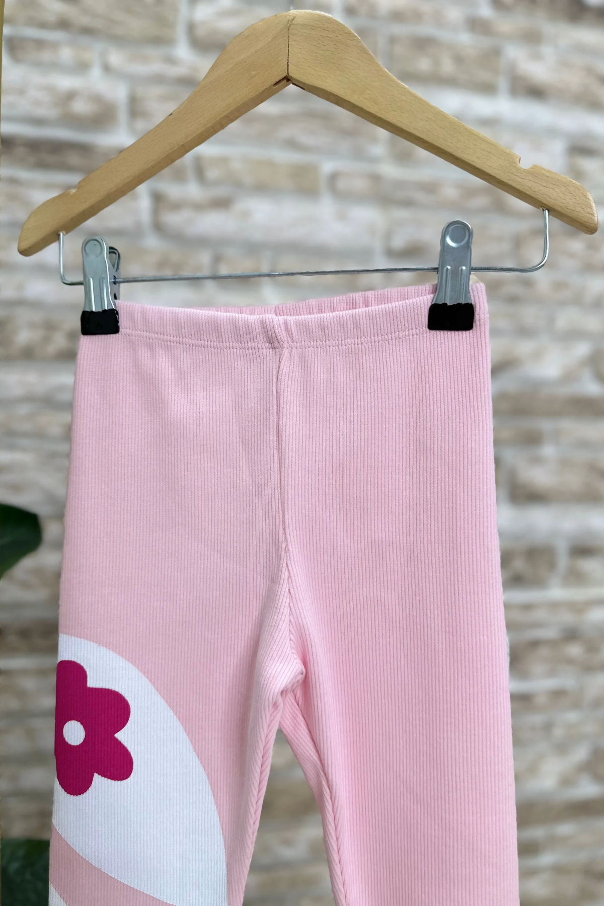 Kız Çocuk Unicorn Baskı 3 iplik Taytlı Takım
