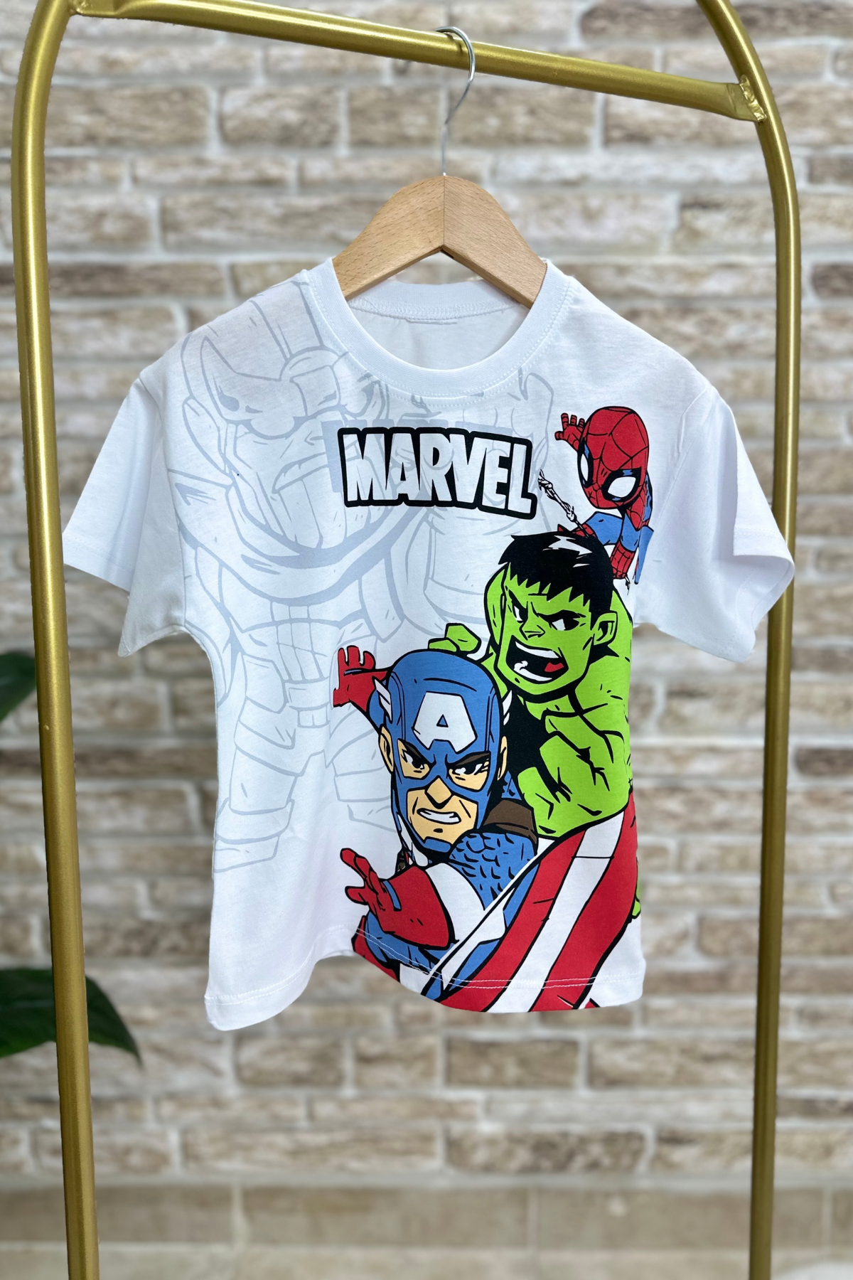 Marvel Lacivert Şort Takım