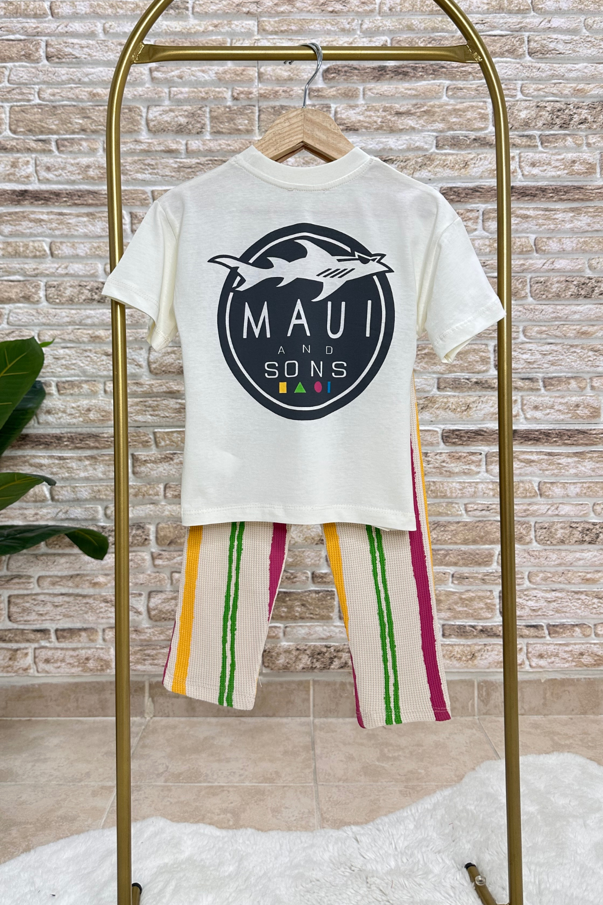 Mau Jogger Çizgili Takım