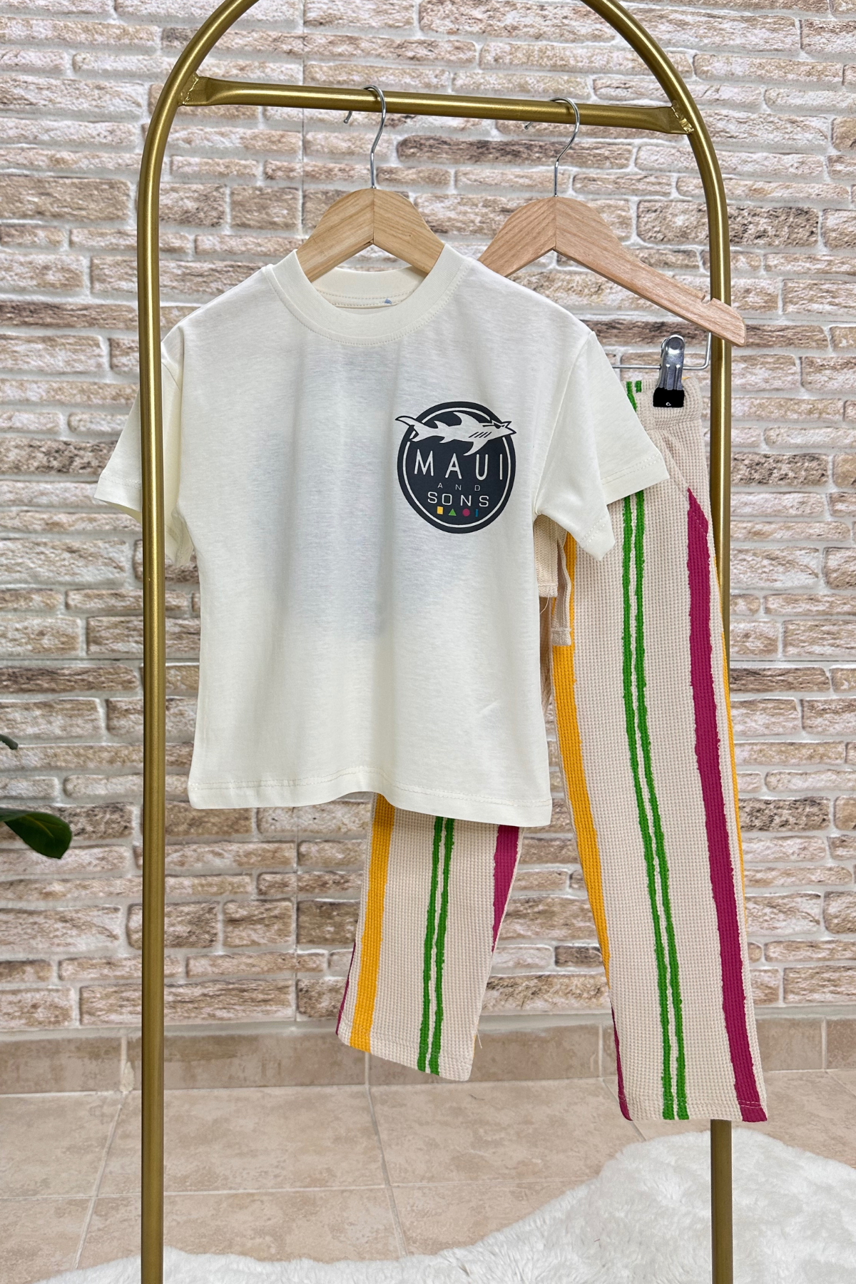 Mau Jogger Çizgili Takım