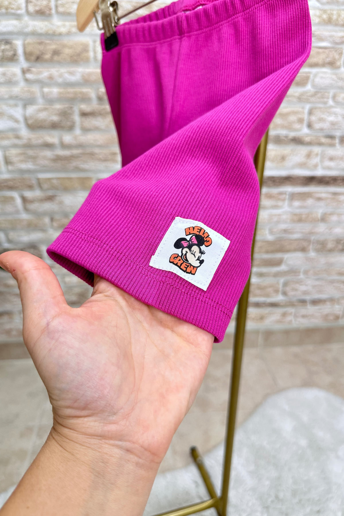 Minnie Fitilli Biker Tayt Takım