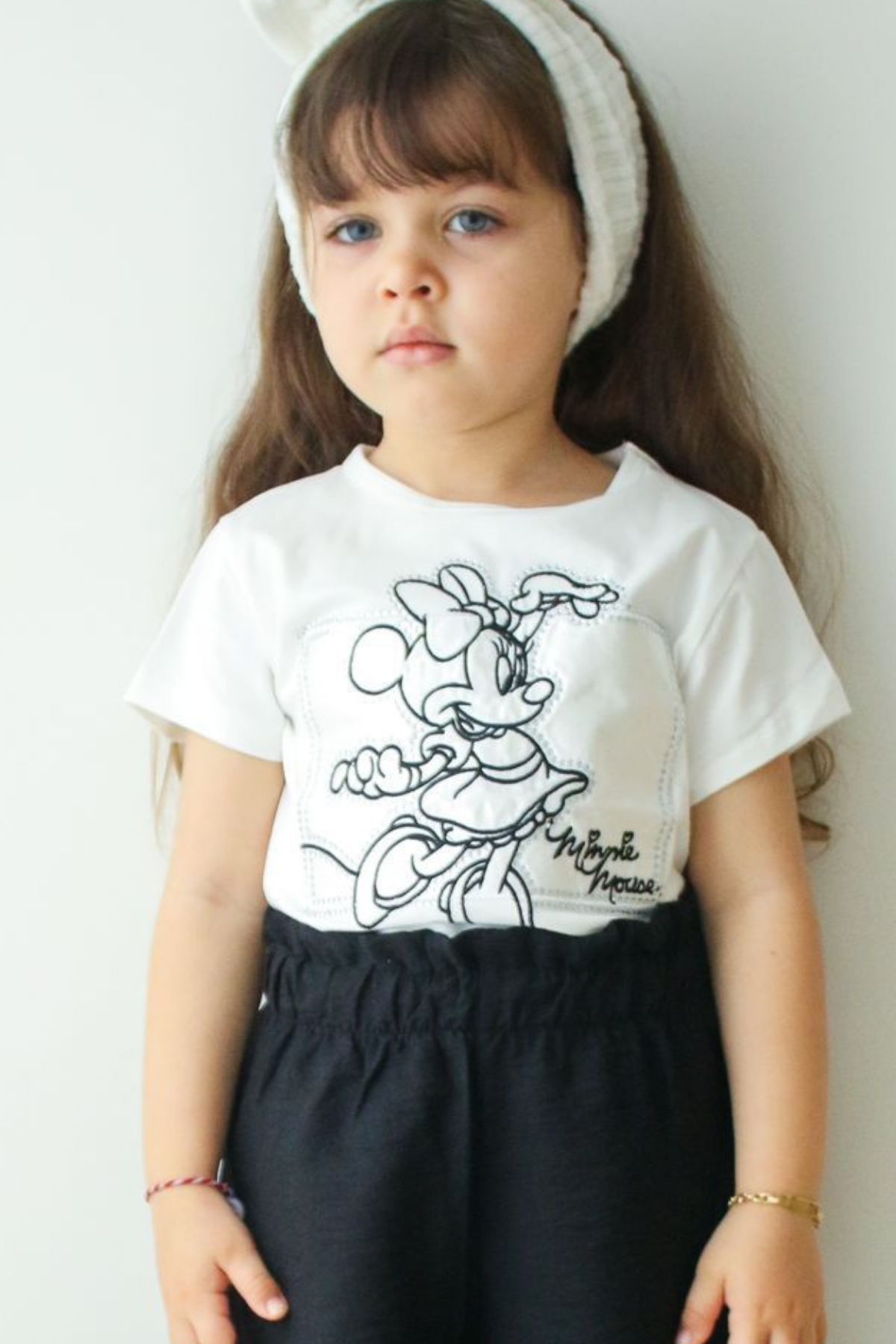 Minnie Taş Detaylı Pantolon Takım