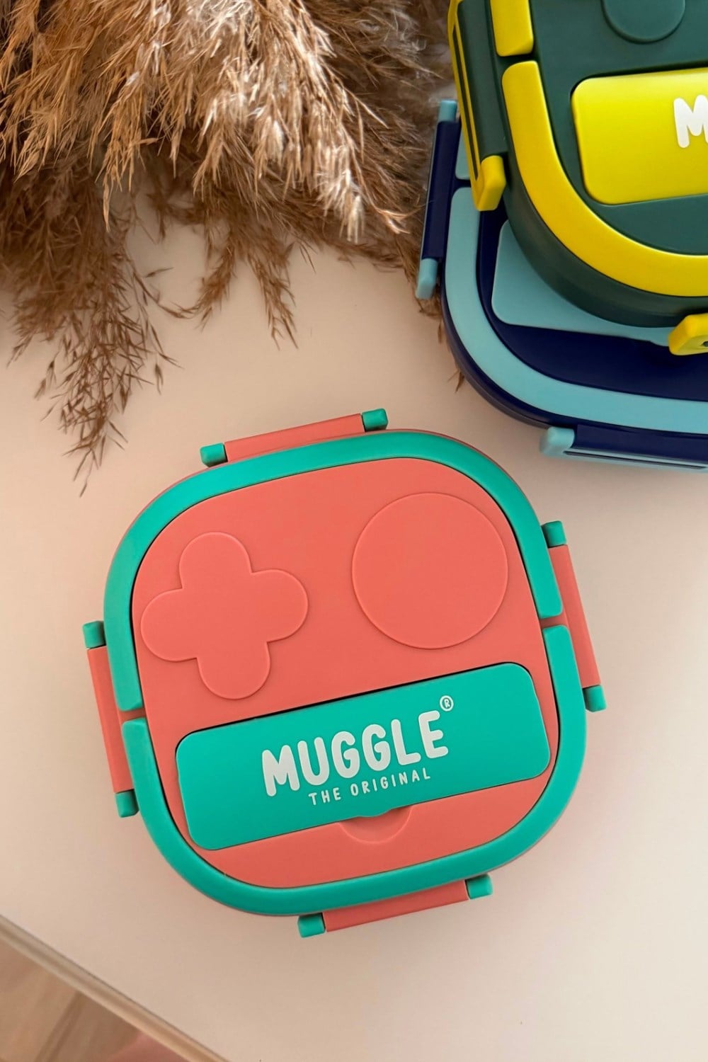Muggle 304 Çelik 3 Bölmeli Beslenme Kabı 