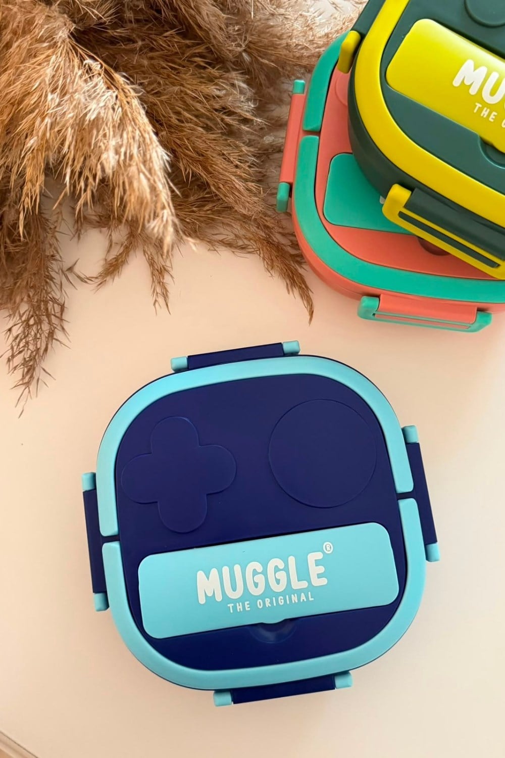 Muggle 304 Çelik 3 Bölmeli Laci Beslenme Kabı 