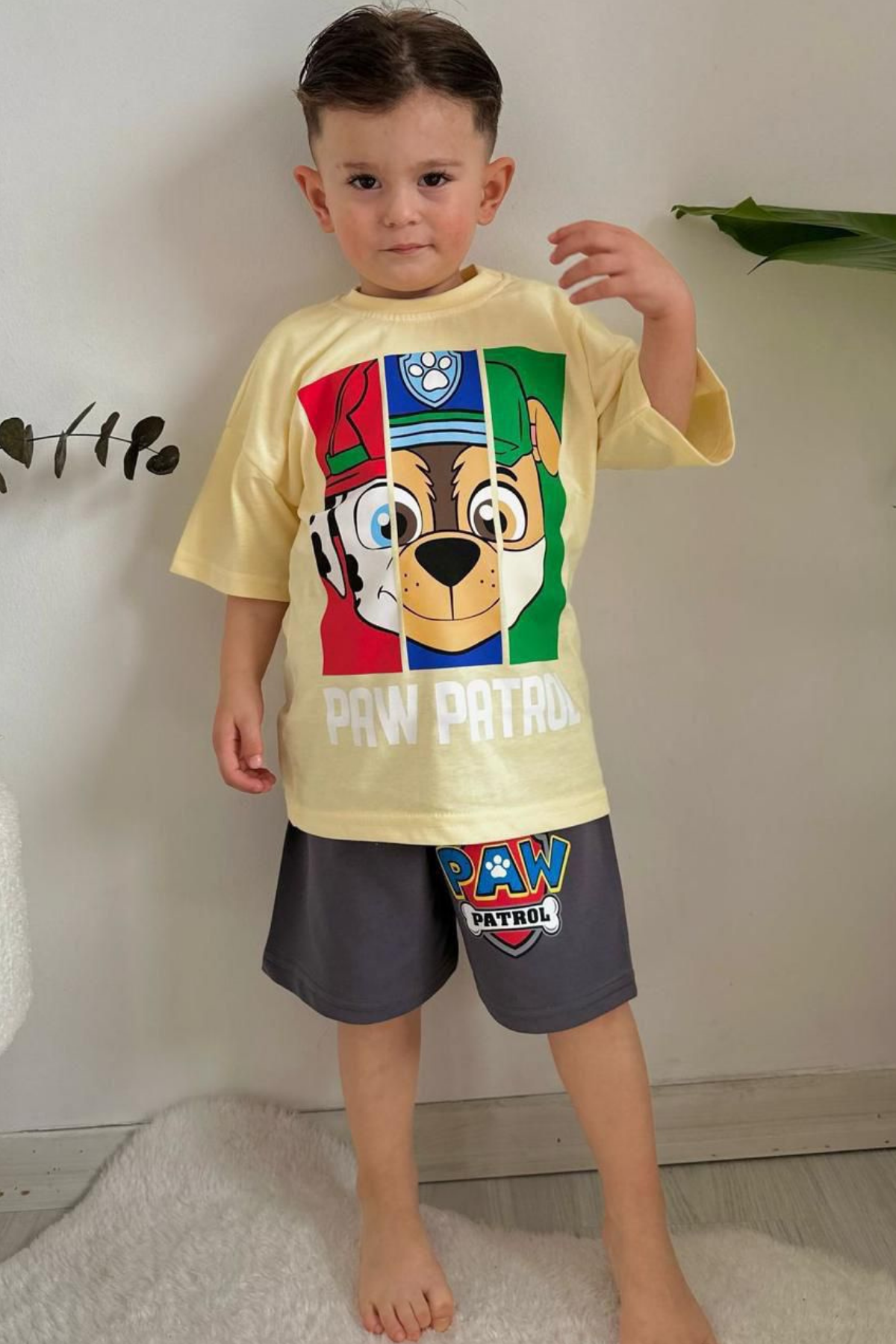 Pawpatrol Antrasit Şortlu Takım