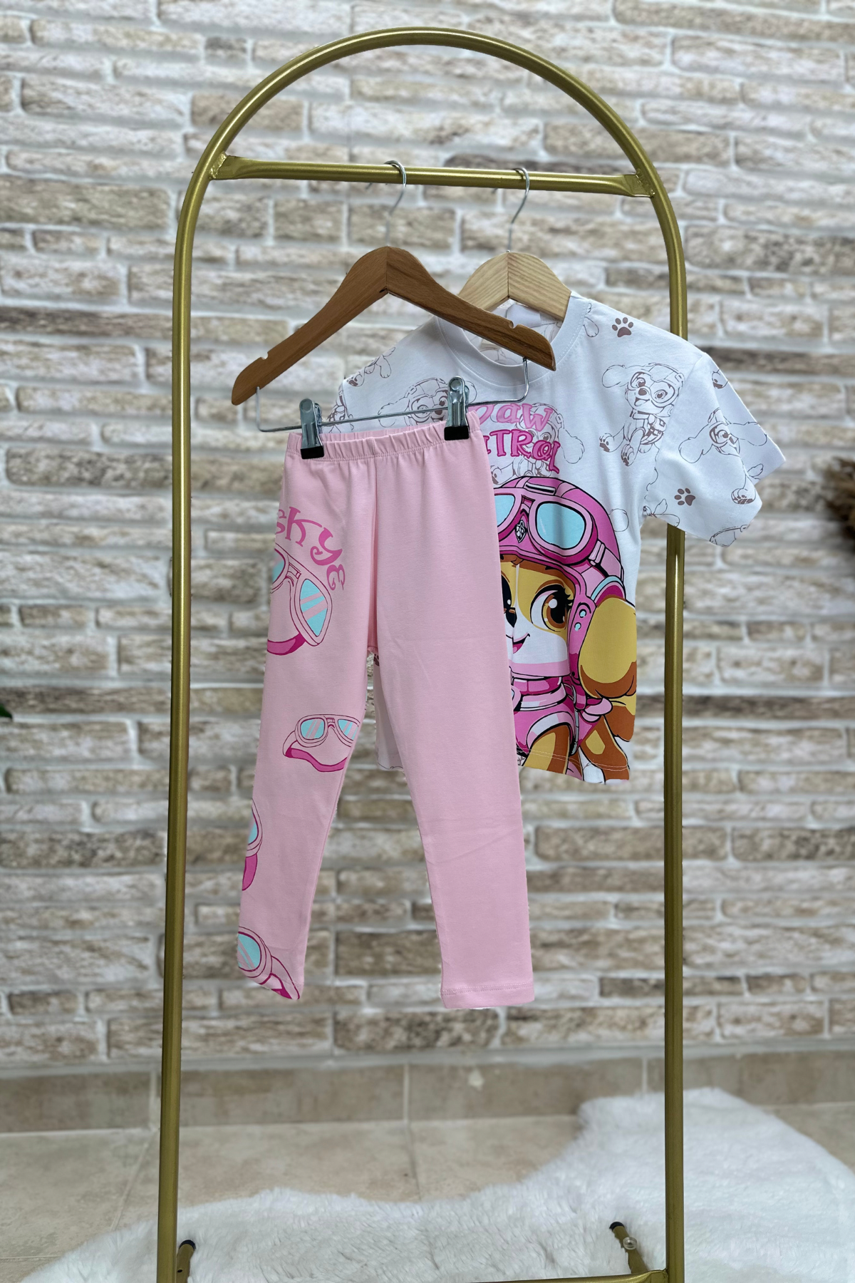 Pawpatrol Tshirt Tayt Takım