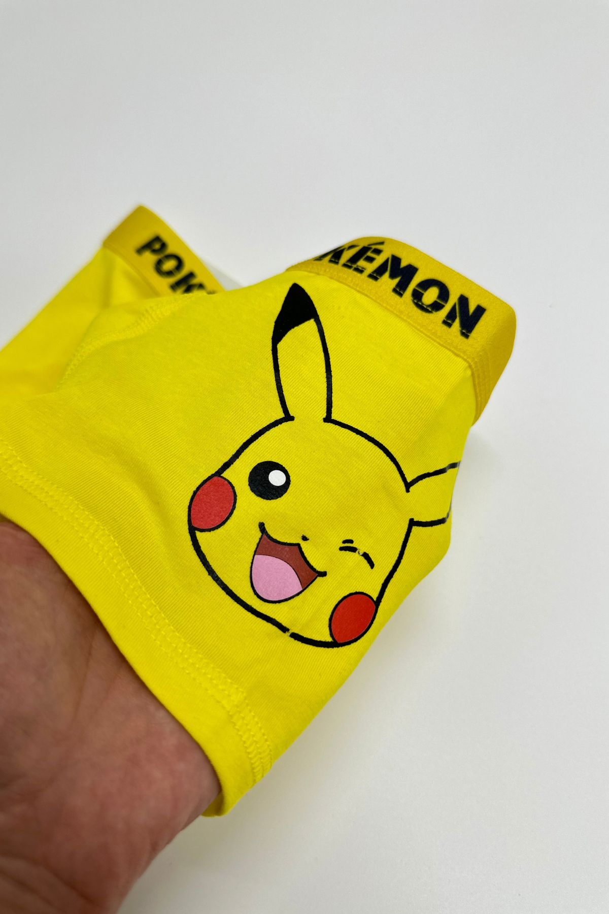 Erkek Çocuk Pokemon Sarı Boxer