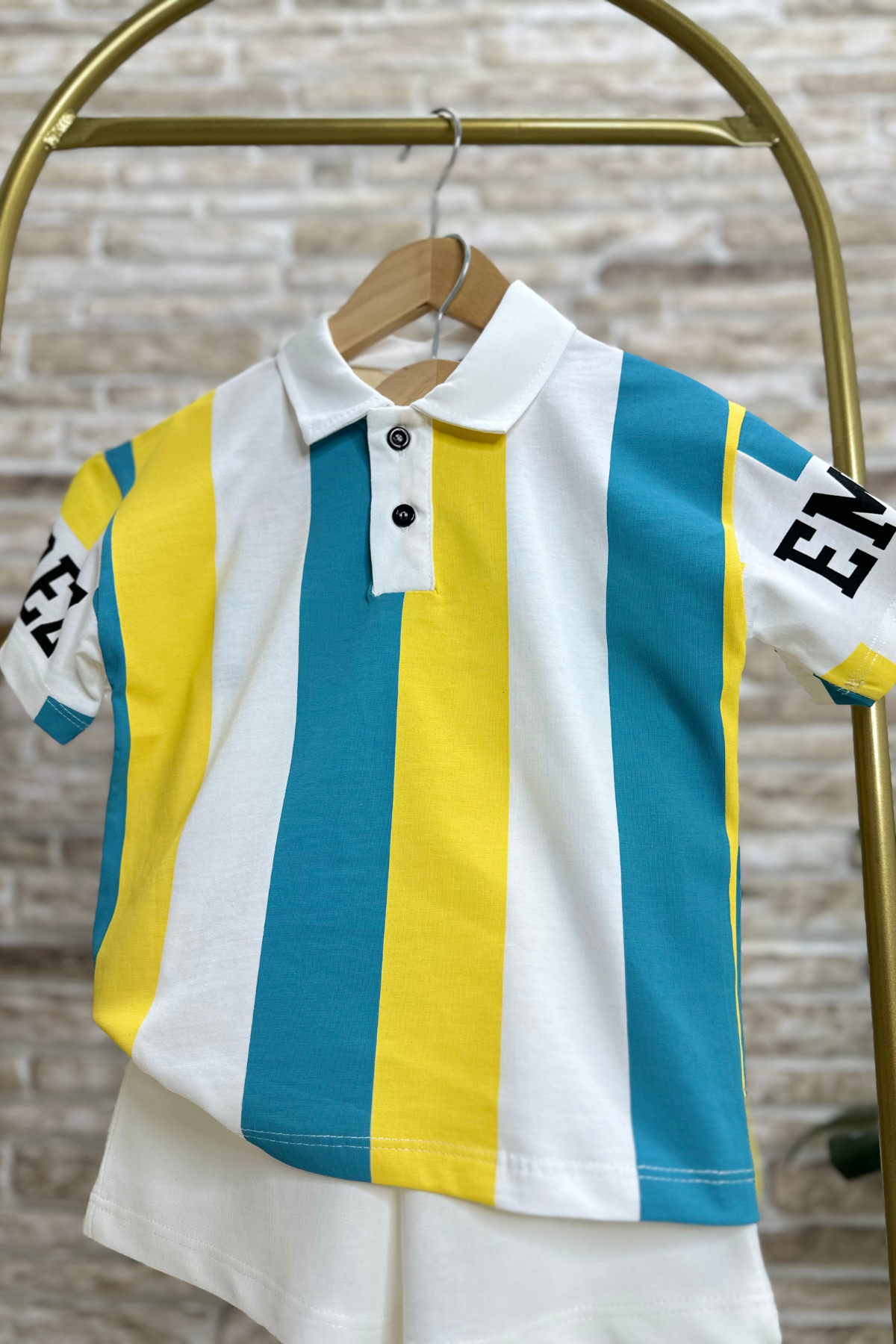 Polo Yaka  Şortlu Takım