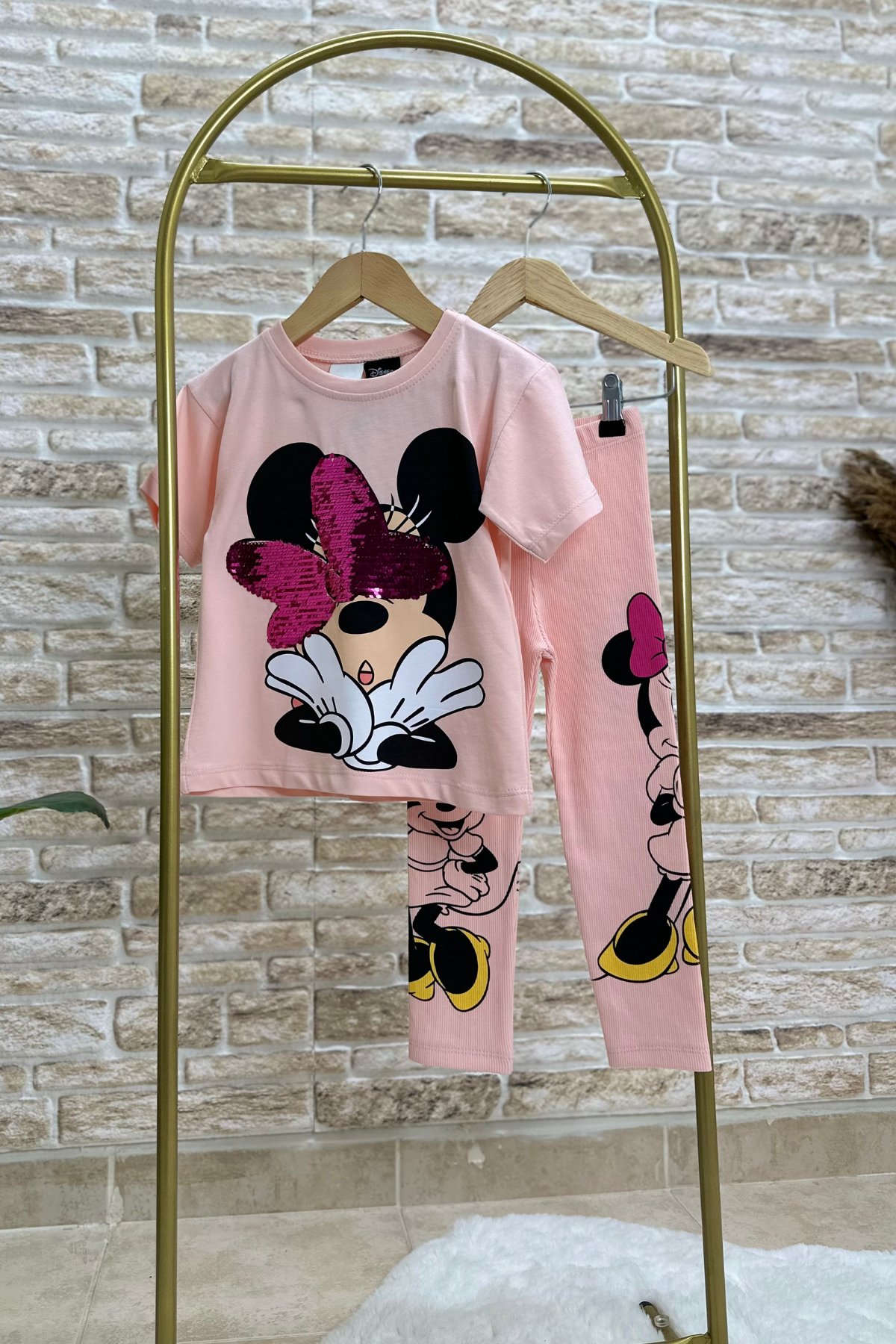 Pul Payet Minnie Fitilli Tayt Takım