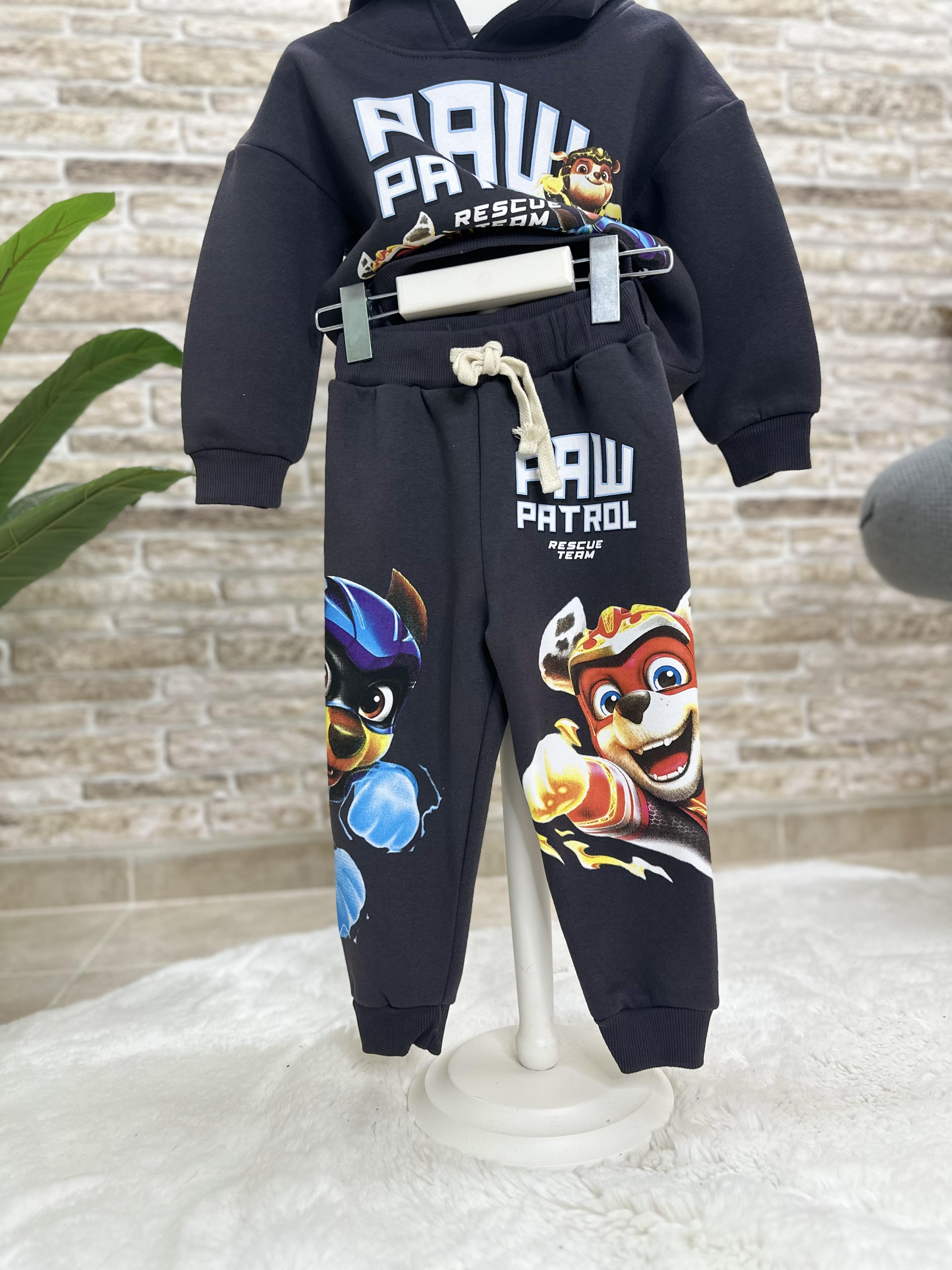 Şardonlu Kapüşonlu Pawpatrol Takım