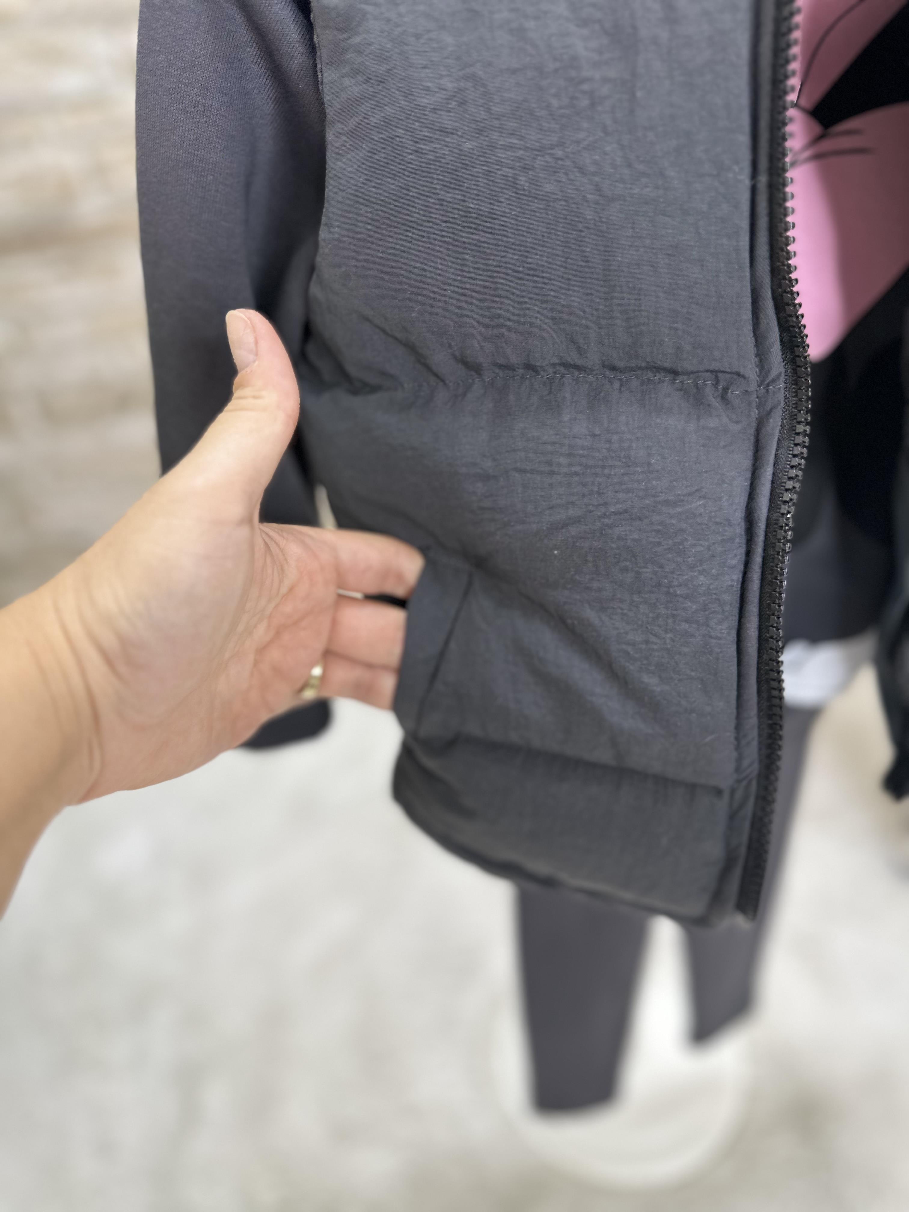 Su Geçirmez Antrasit Yelek