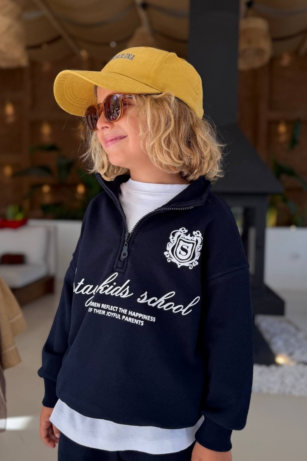 Unisex 3 İplik Dik Yaka Balıkçı Laci Takım