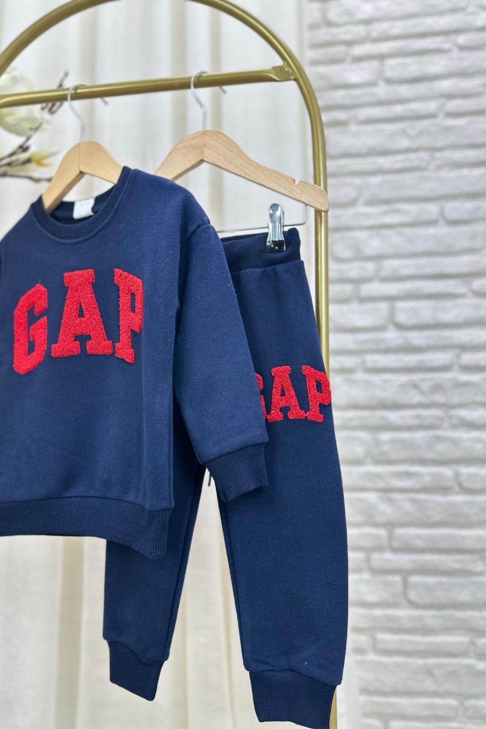 Unisex 3 İplik Gap Laci Bordo Takım