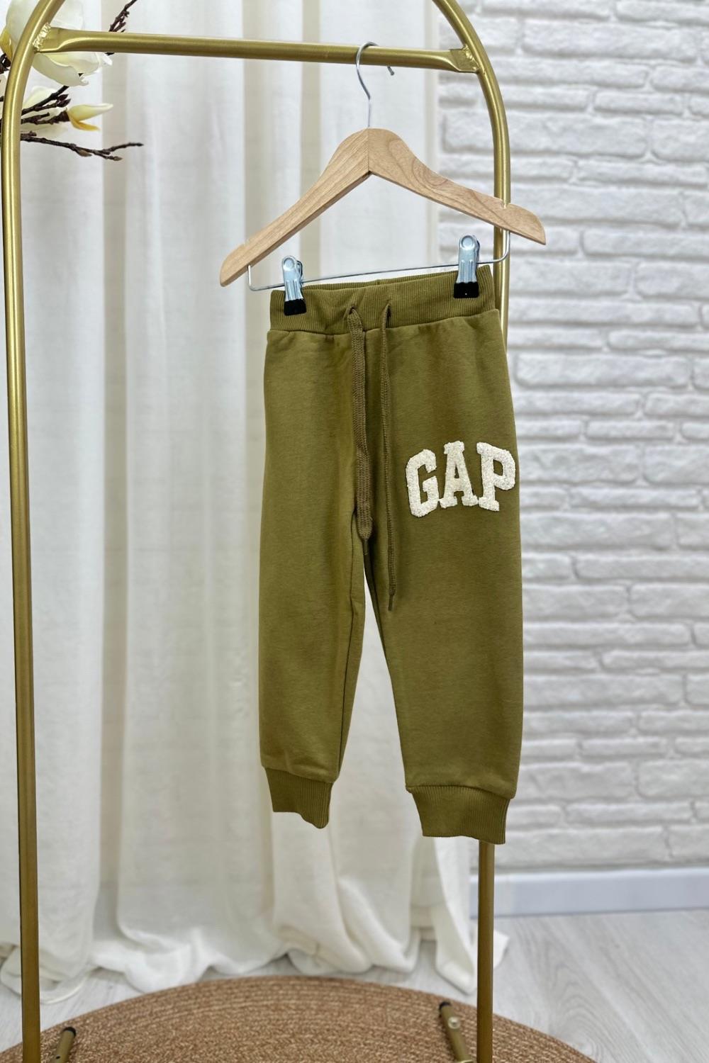 Unisex 3 İplik Gap Yağ Yeşili Takım