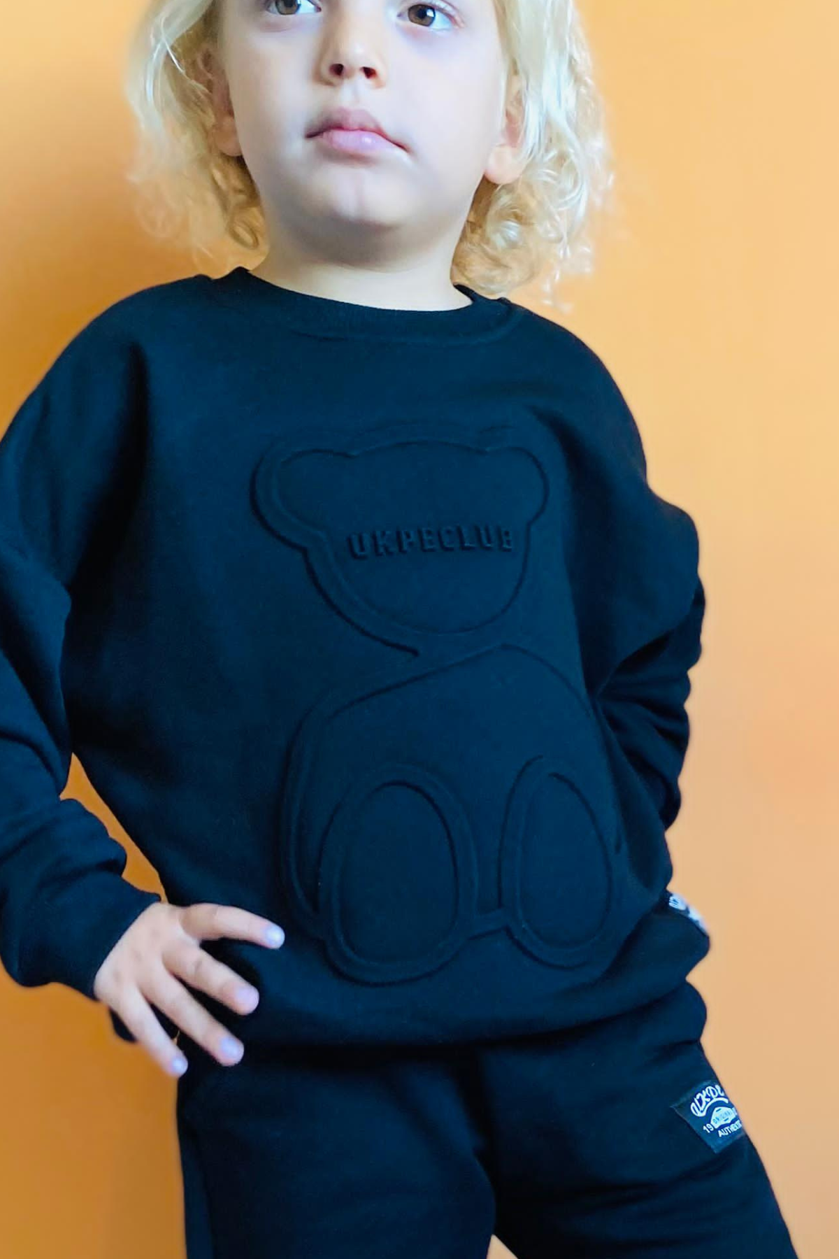 Unisex 3 İplik  Kapartma Baskı Ayıcıklı Takım