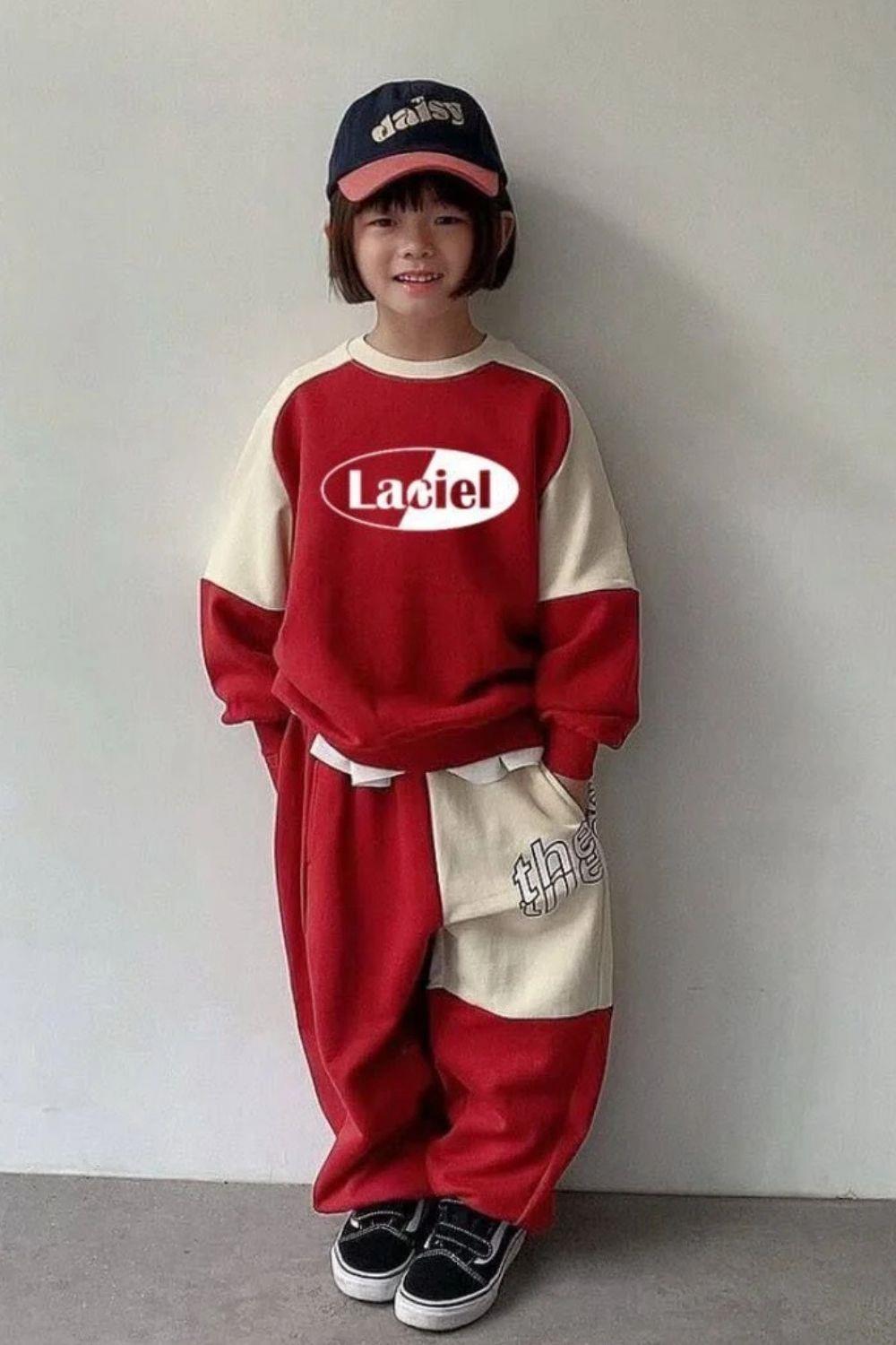Unisex 3 İplik  Laciel Kırmızı Takım