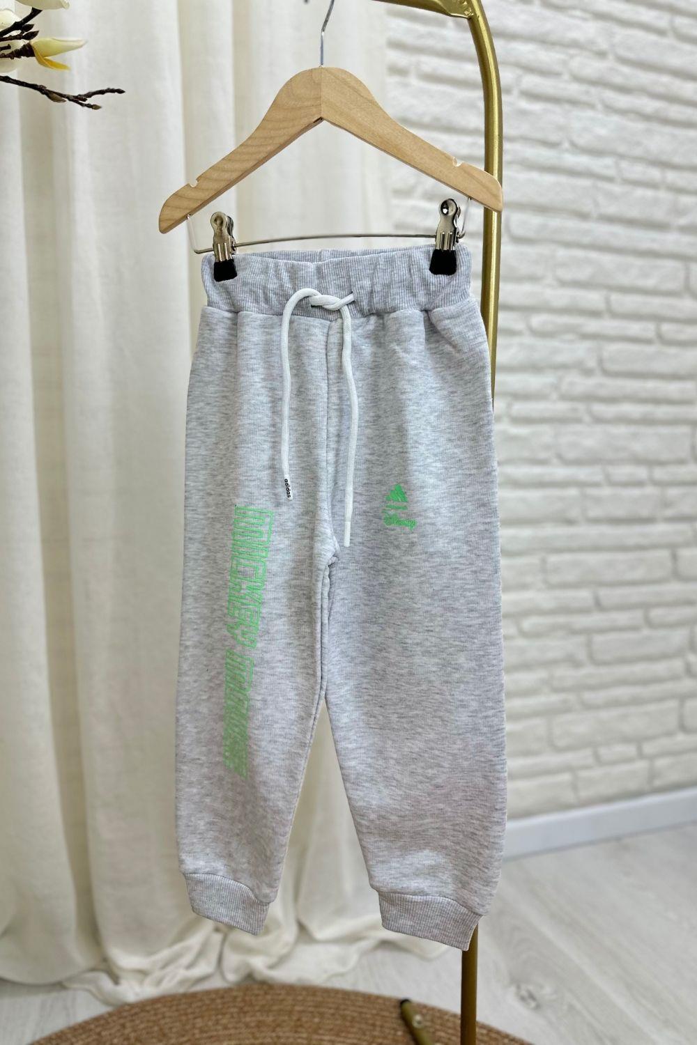 Unisex 3 İplik Mickey Gri Adids Takım