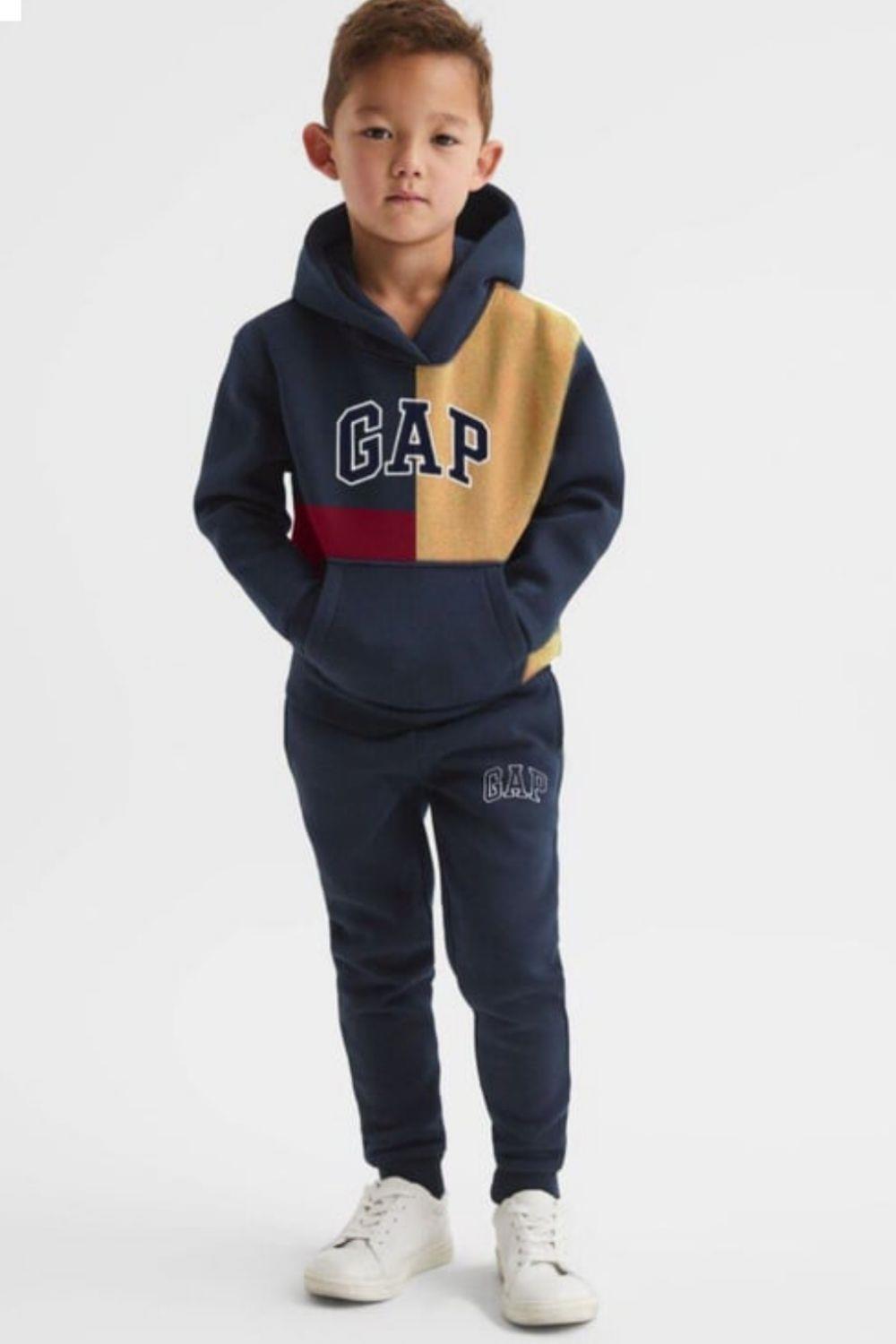 Unisex 3 İplik Parçalı Renk Gap Takım