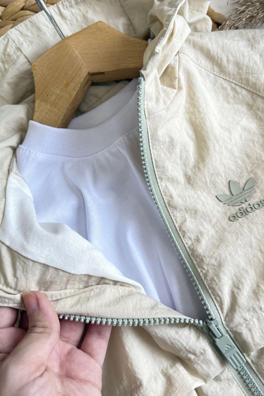 Unisex Astarlı Su Geçirmez Adids Bej Takım