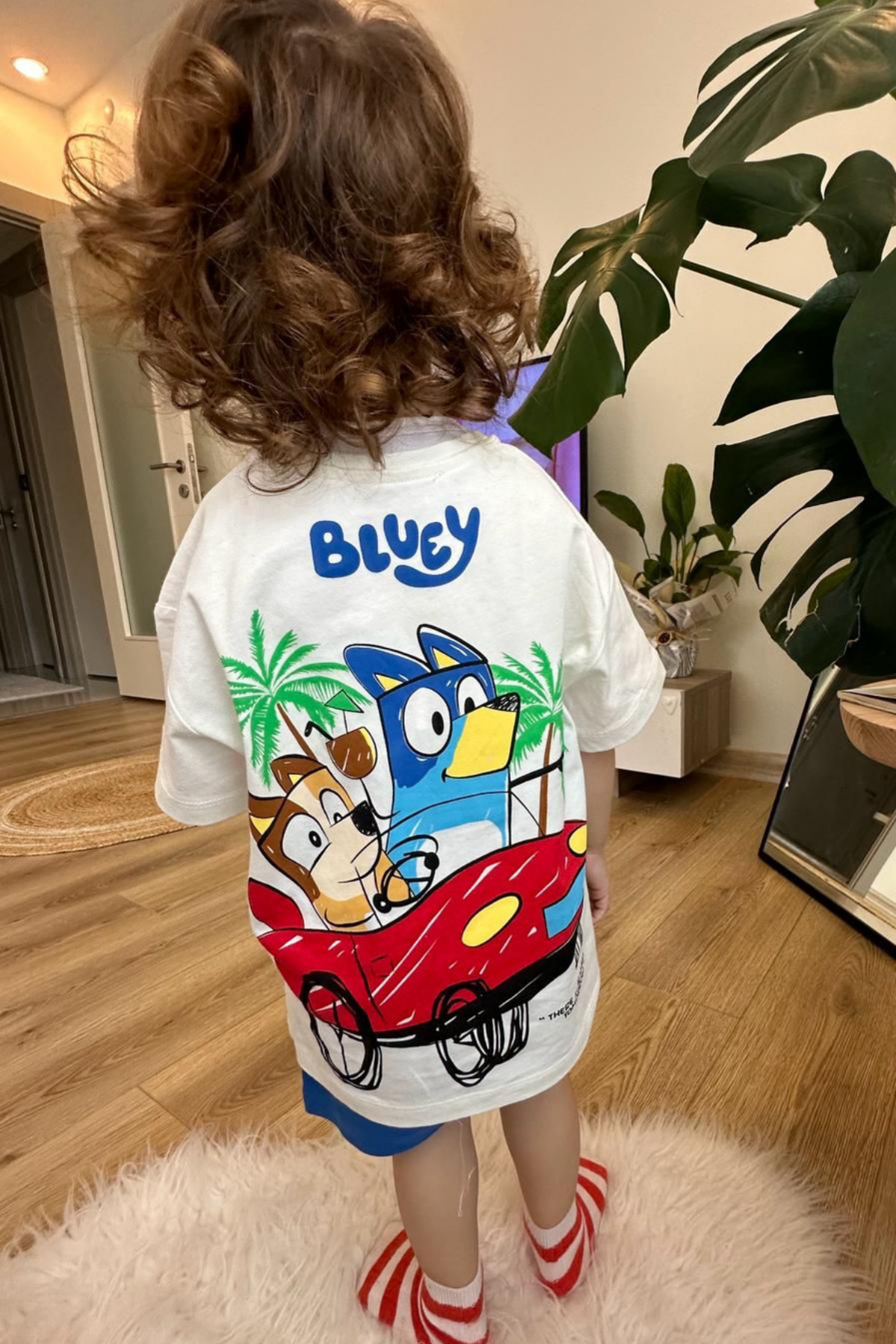 Unisex Bluey Şortlu Takım