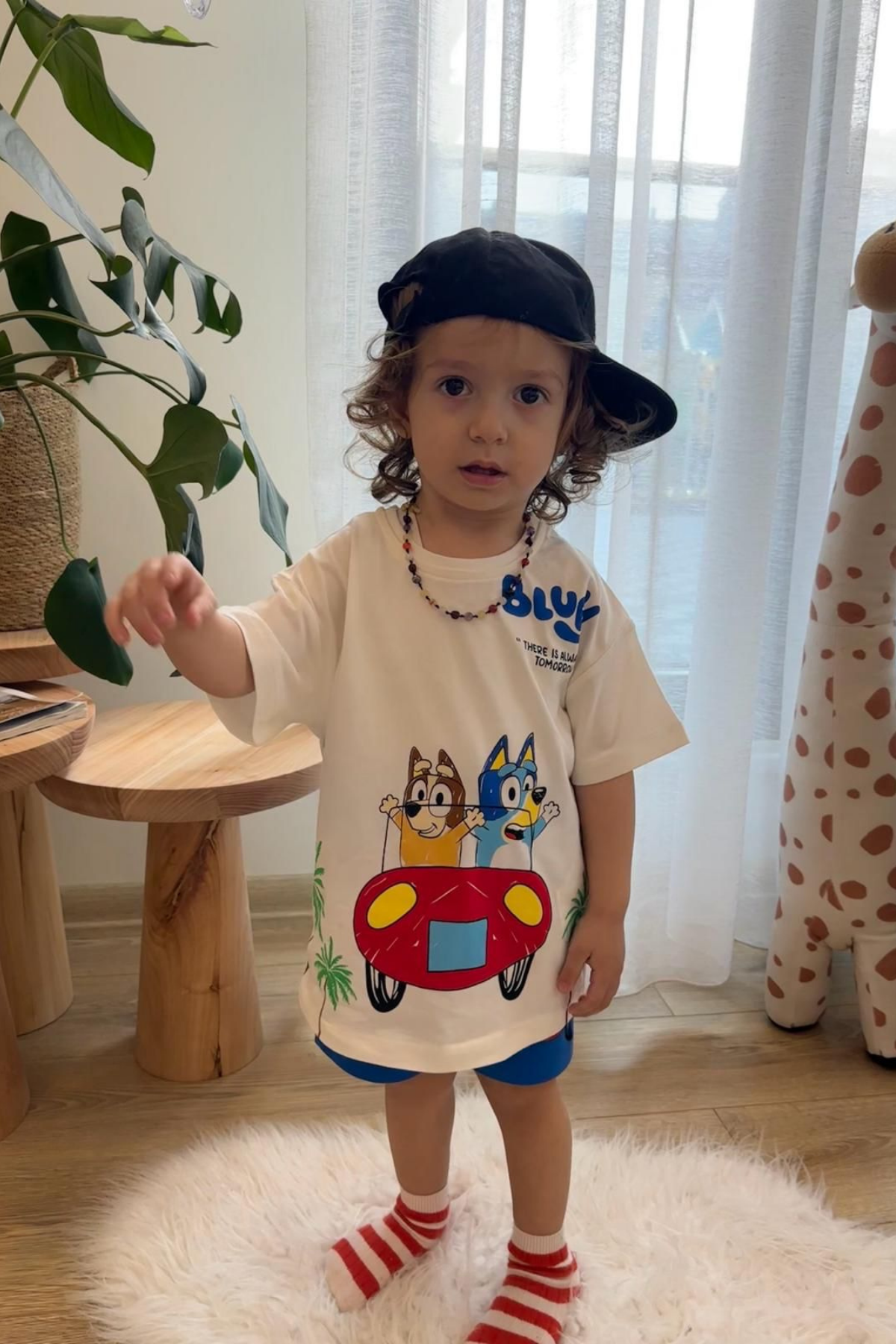 Unisex Bluey Şortlu Takım