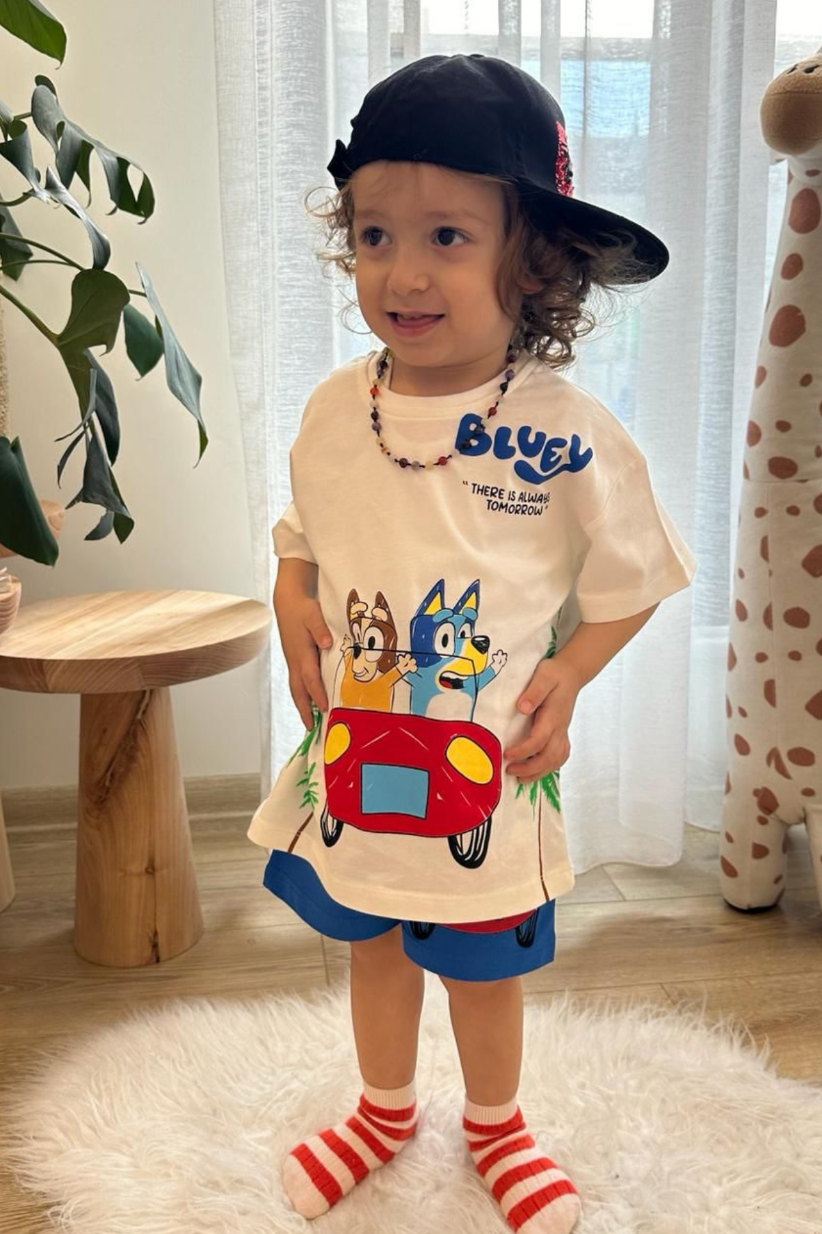 Unisex Bluey Şortlu Takım