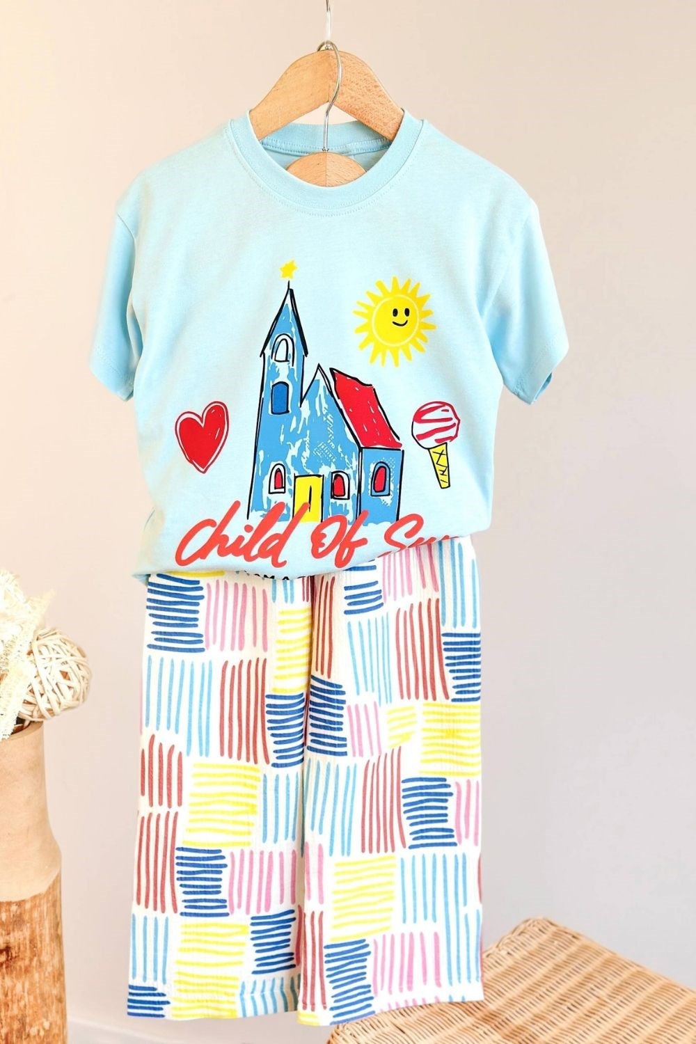 Unisex Child  Sun Set Alt Uzun Takım