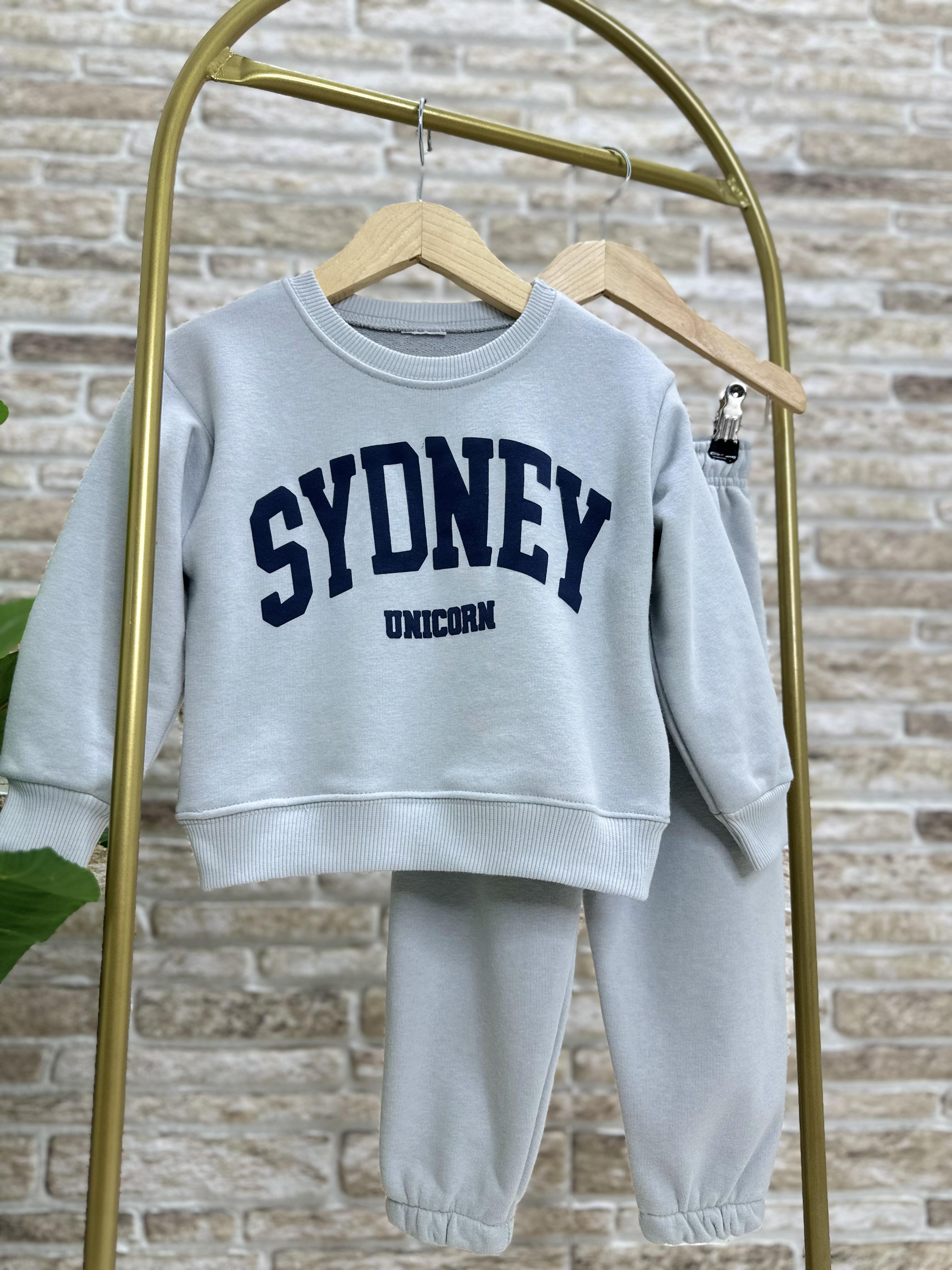 Unisex Çocuk 3 İplik Sydney İkili Takım